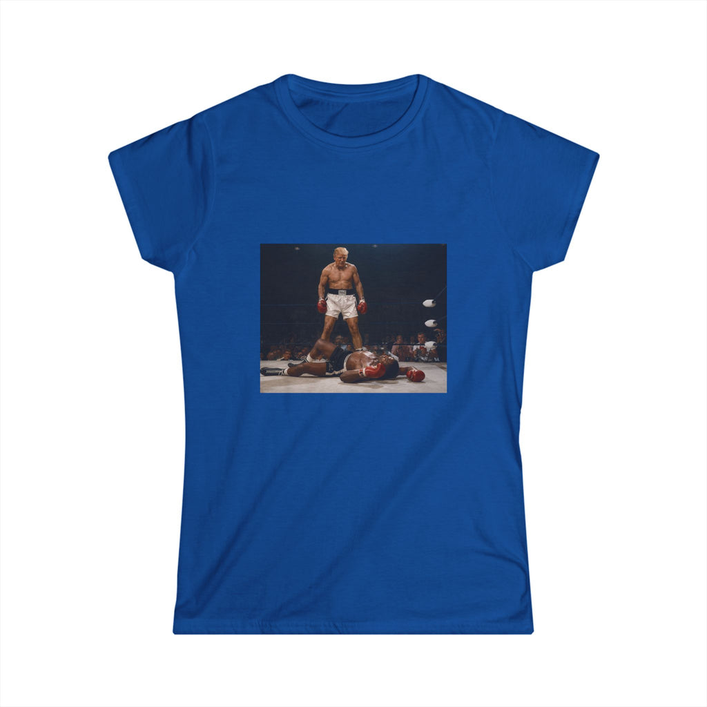 Trump Knockout Women's Tee - Political Parody