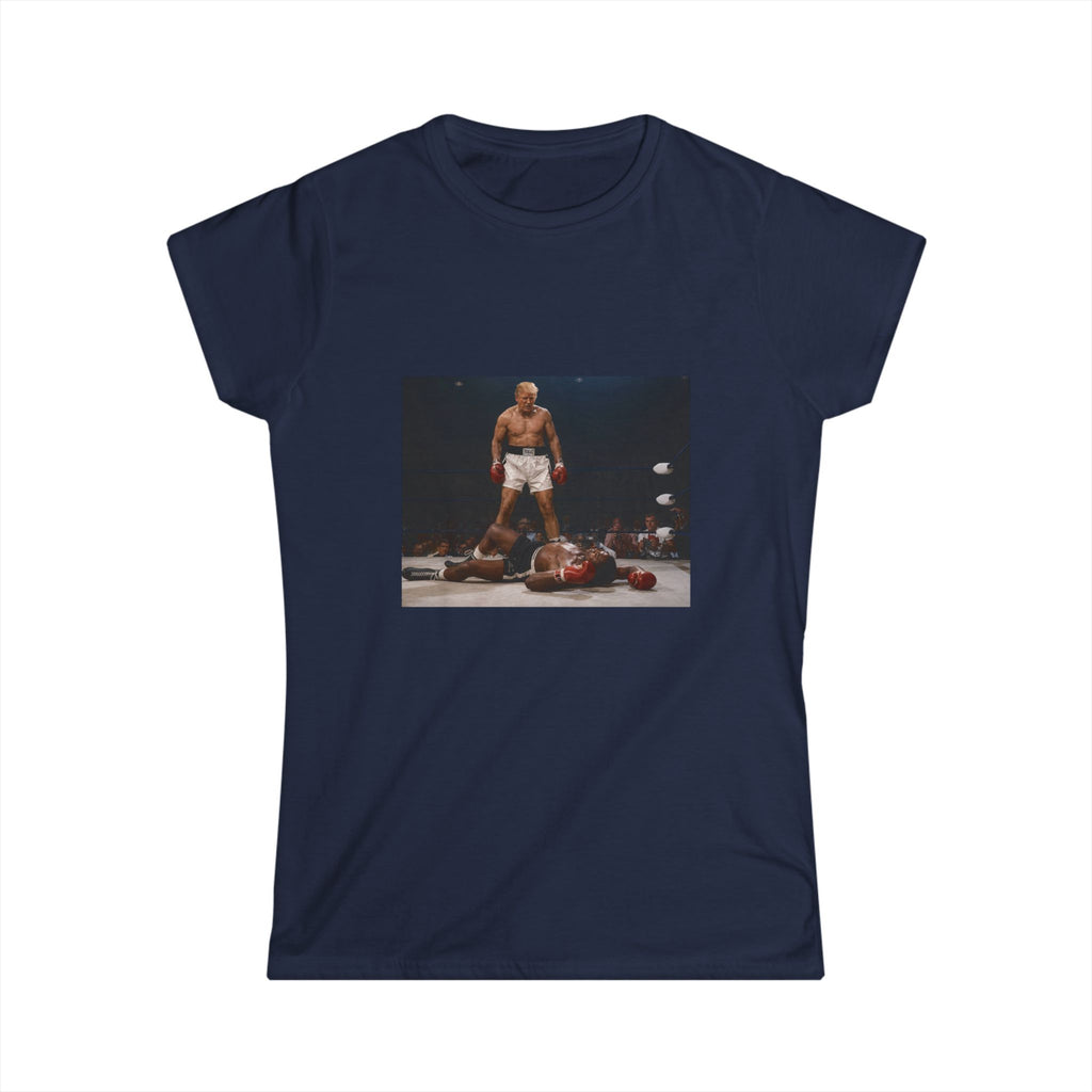 Trump Knockout Women's Tee - Political Parody