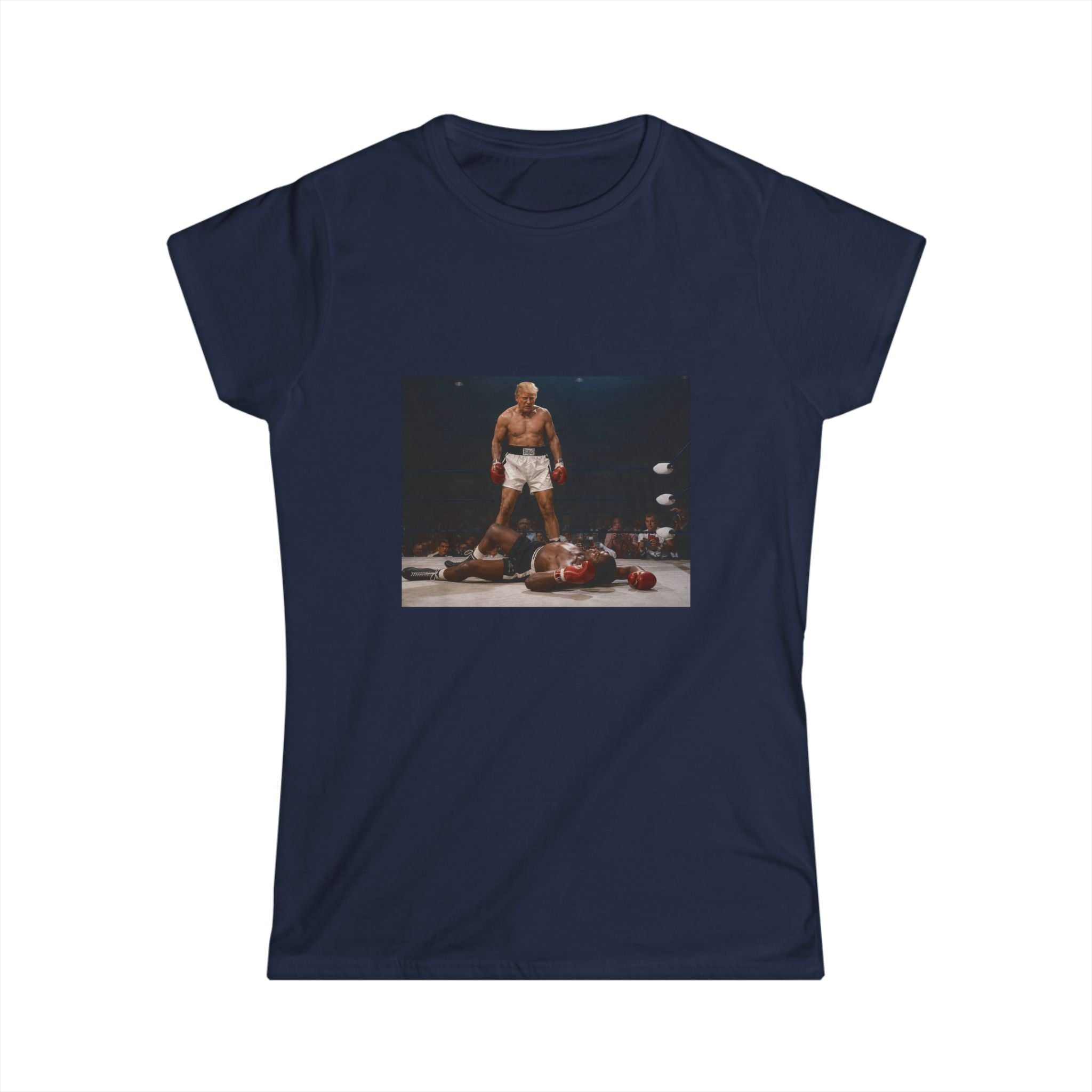 Trump Knockout Women's Tee - Political Parody