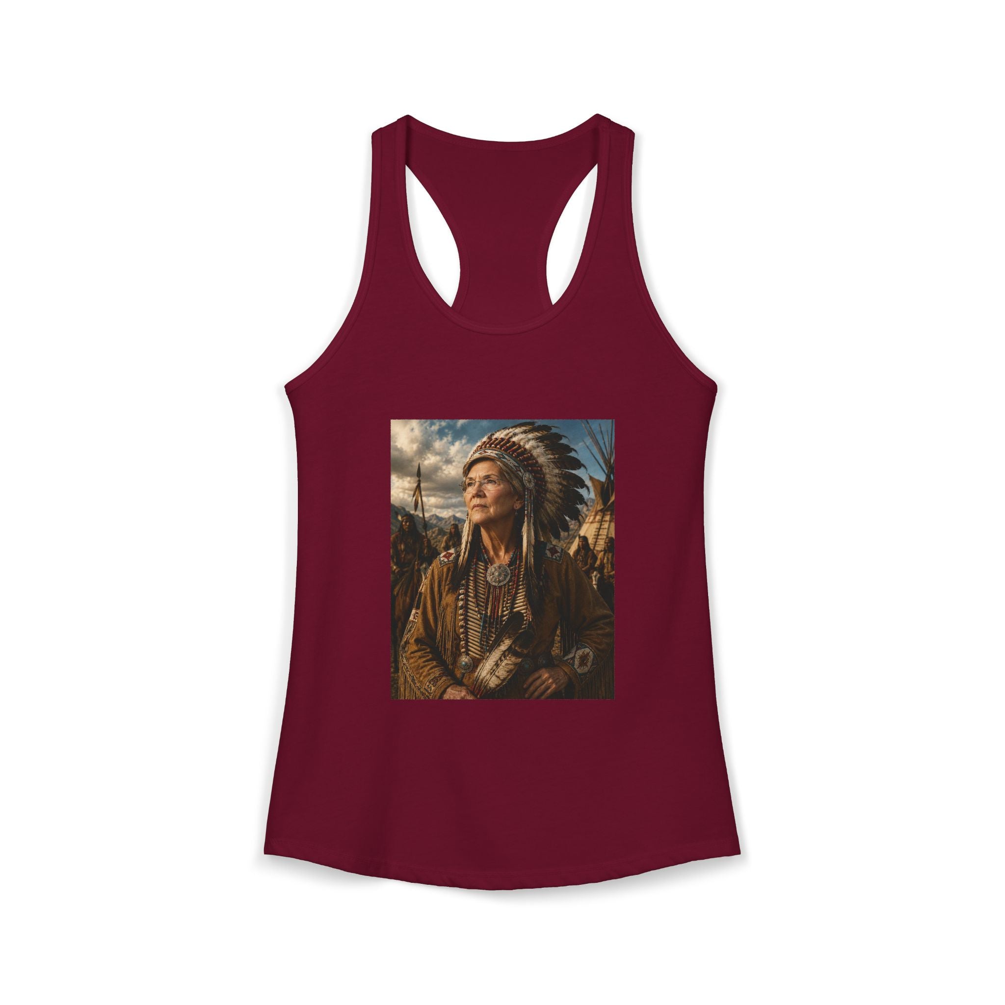 Elizabeth Warren Chief Women's Racerback Tank