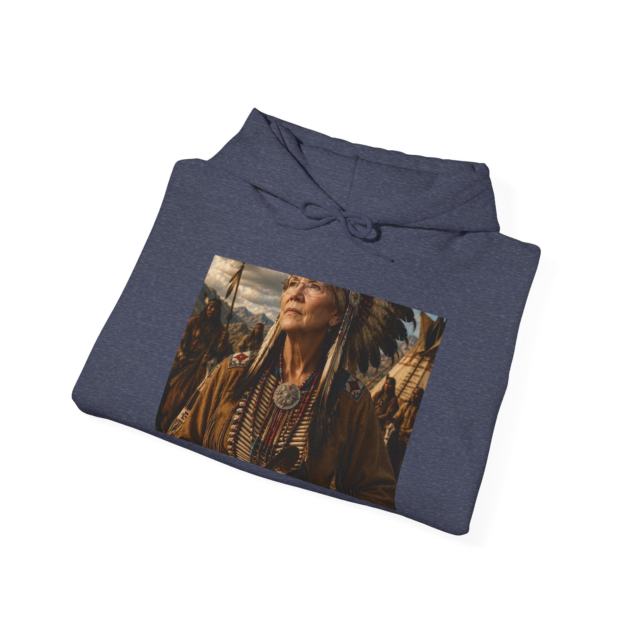 Elizabeth Warren Chief Hoodie - Political Parody Sweatshirt