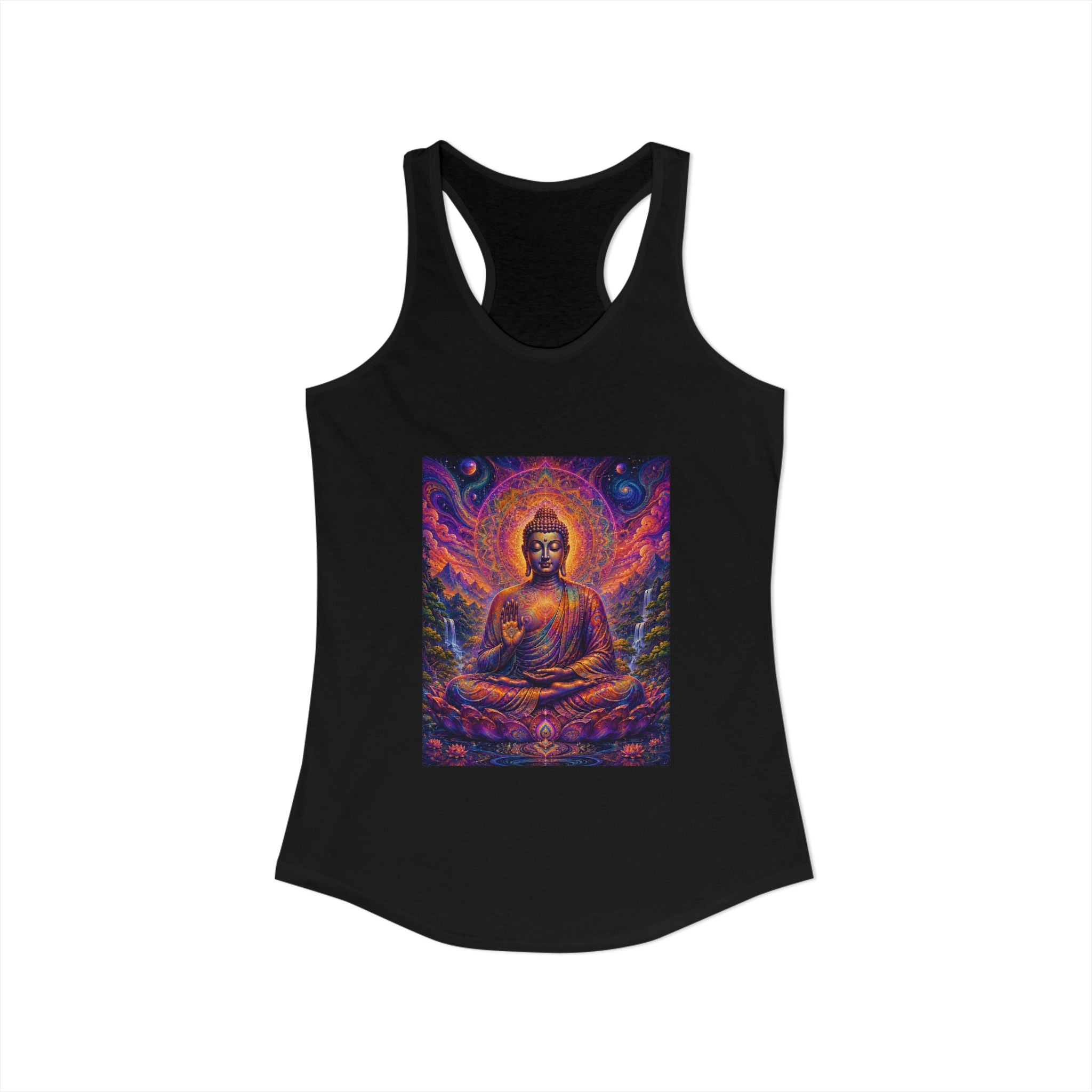 Cosmic Buddha Women's Racerback Tank