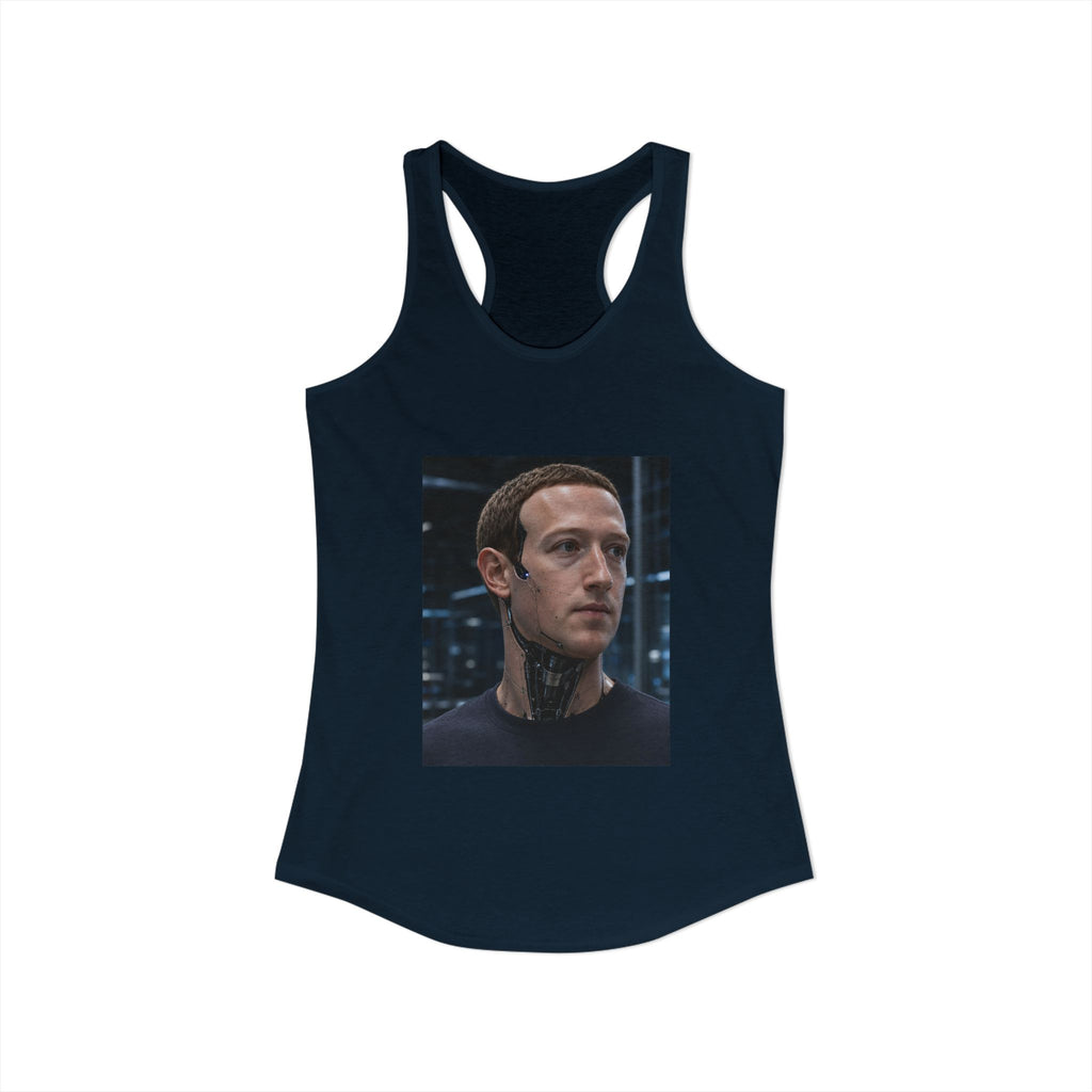 Zuckerberg Android Women's Racerback Tank