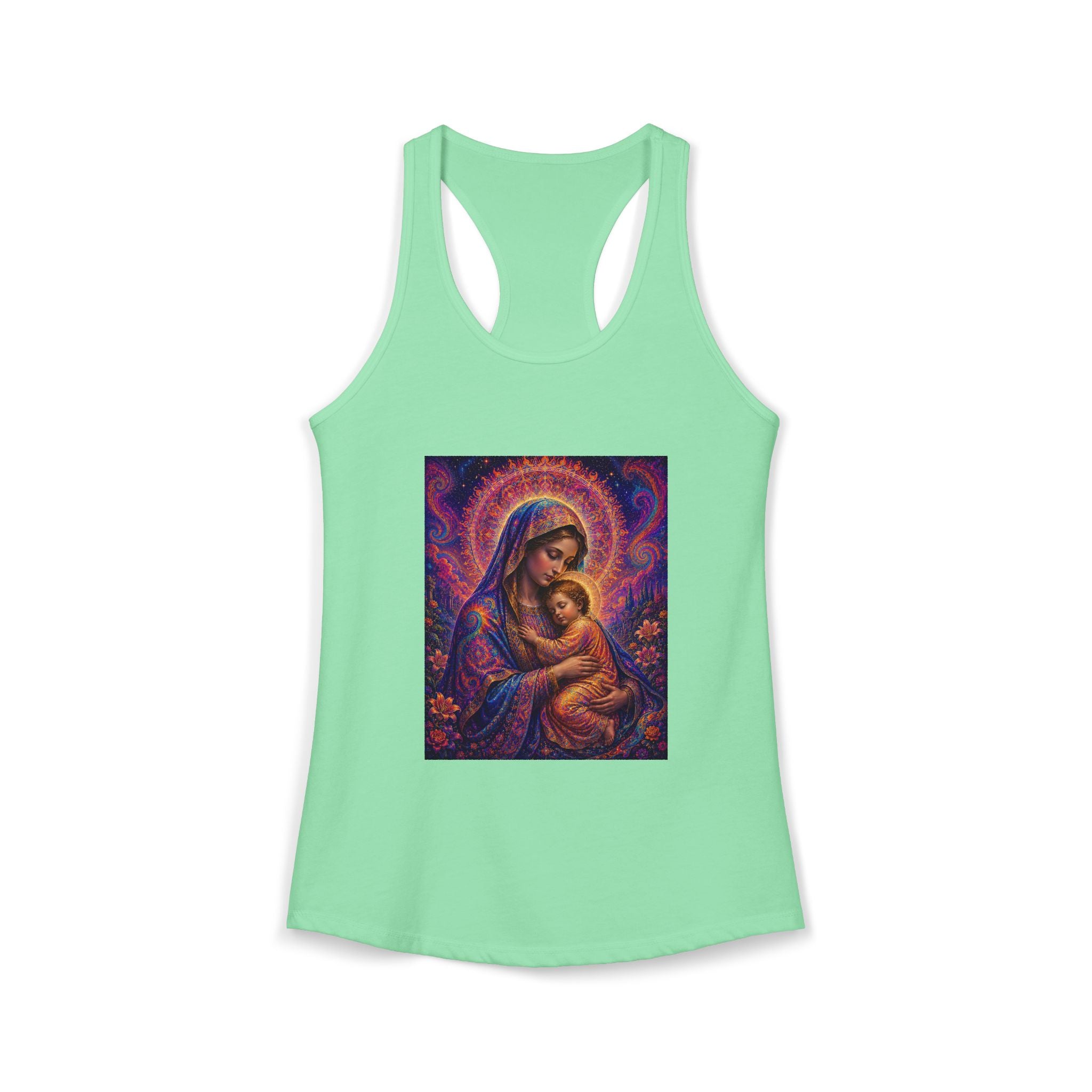 Divine Madonna Women's Racerback Tank
