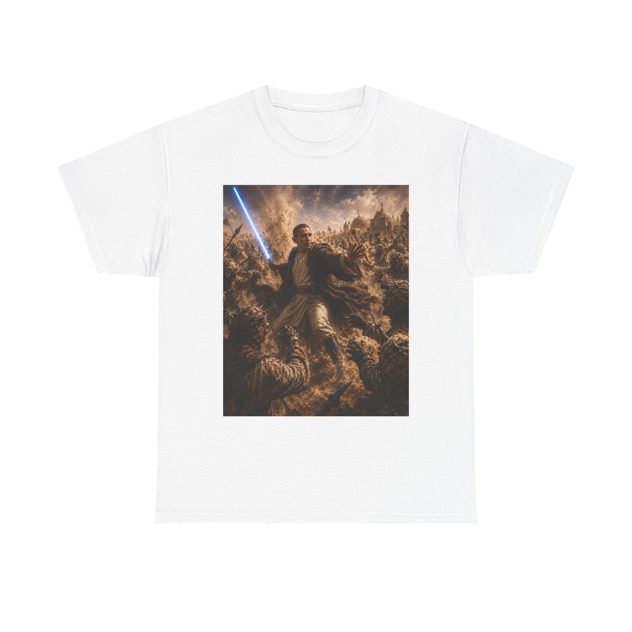 Obama Jedi Shirt - Star Wars Parody T-Shirt - Political Sci-Fi Gift