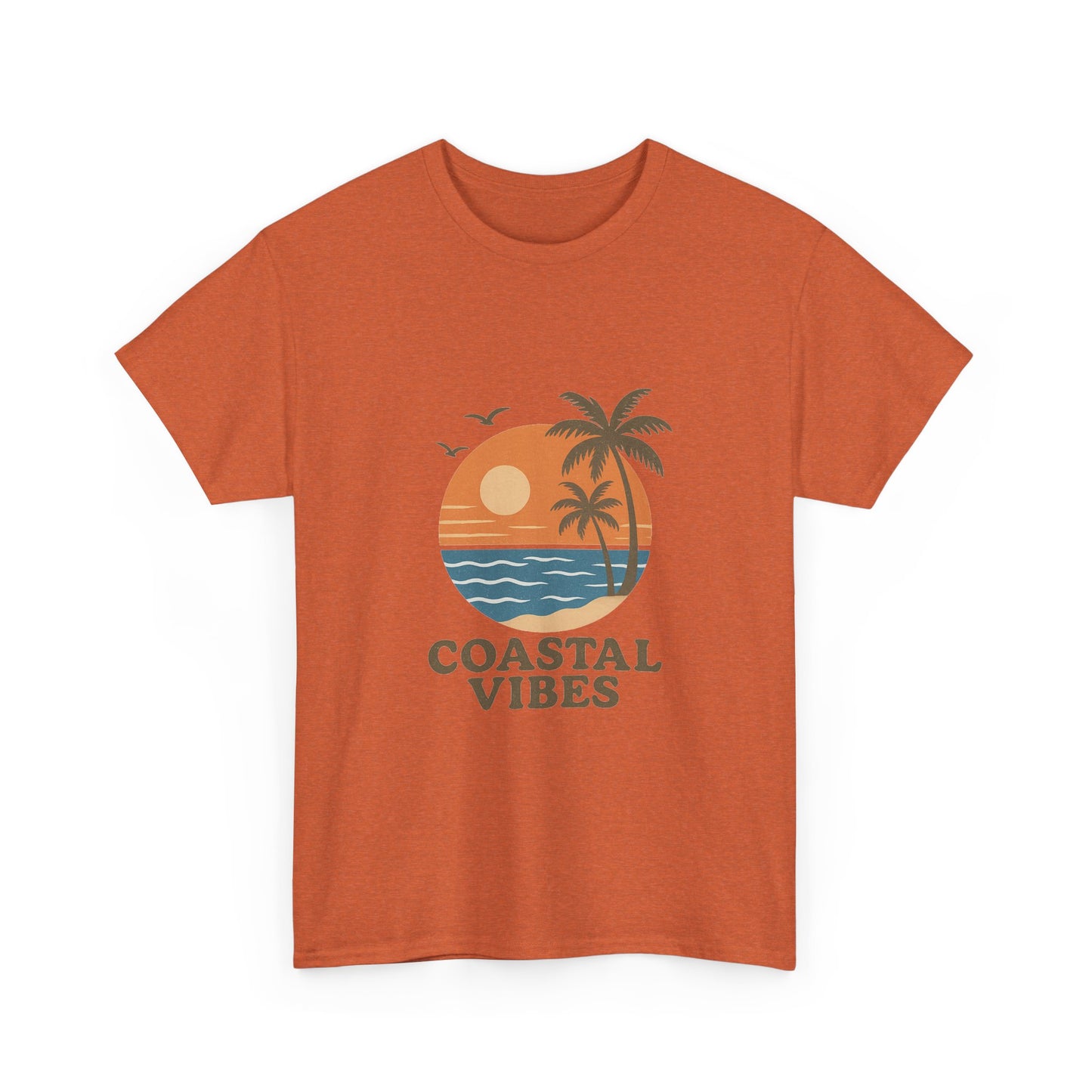 Coastal Vibes Unisex Heavy Cotton Tee