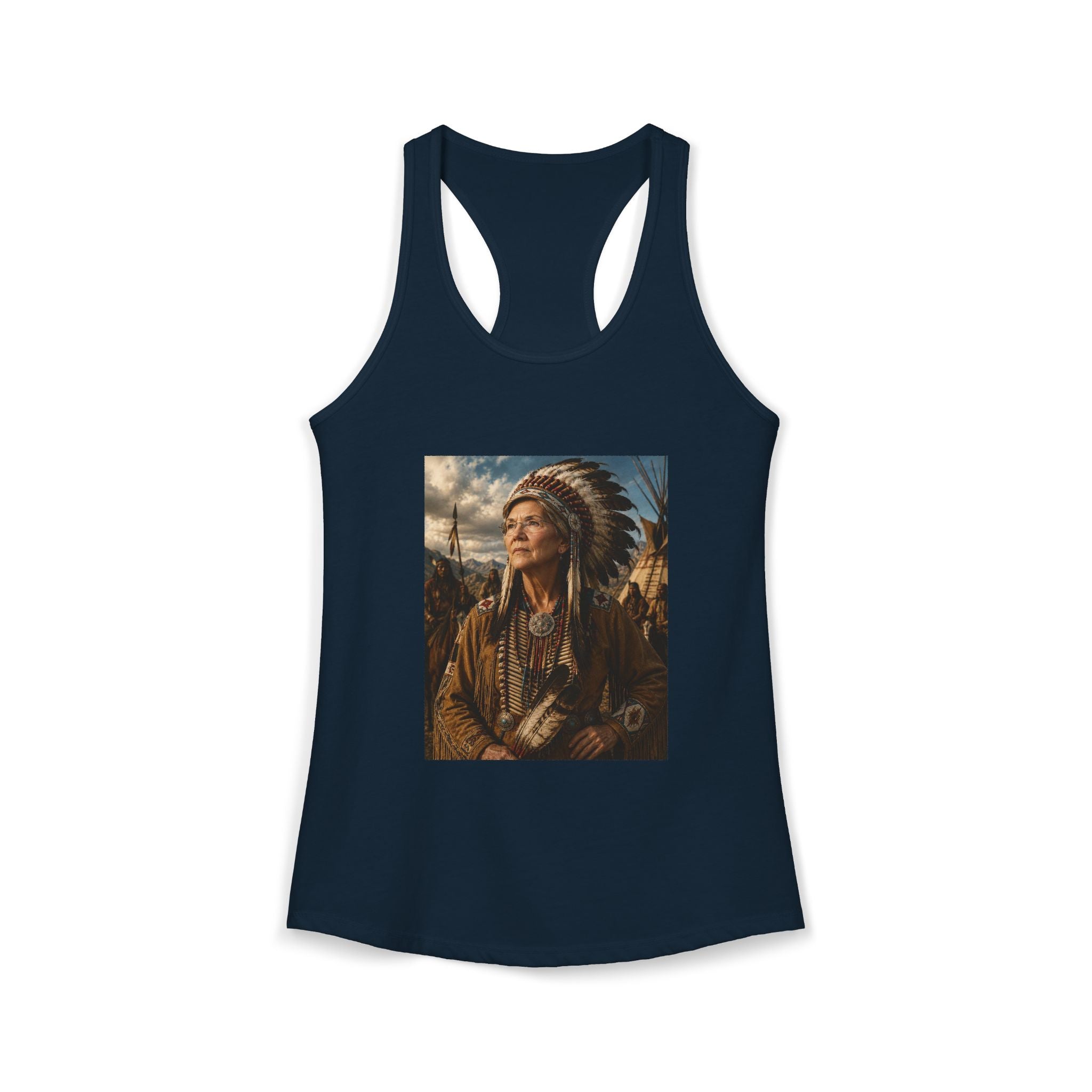 Elizabeth Warren Chief Women's Racerback Tank