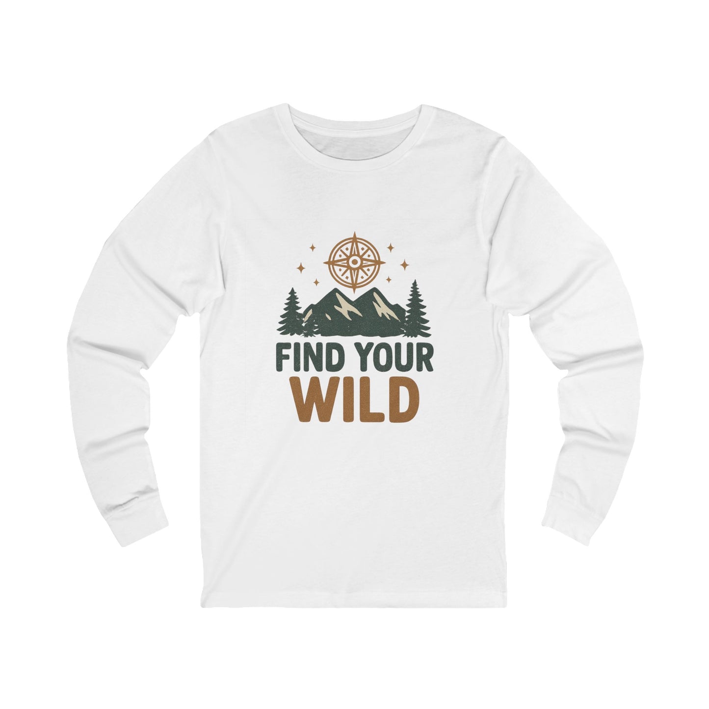 Find Your Wild Unisex Long Sleeve Tee