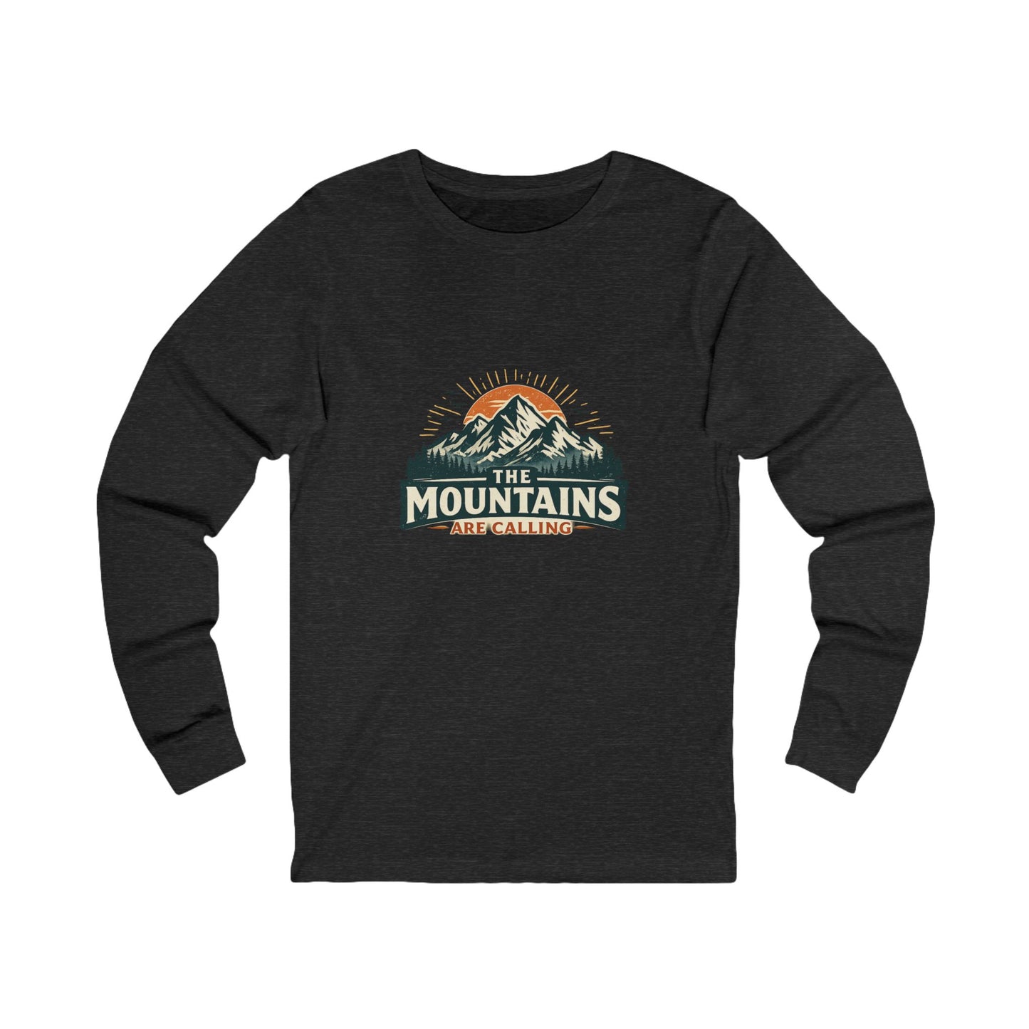 The Mountains Are Calling Unisex Long Sleeve Tee