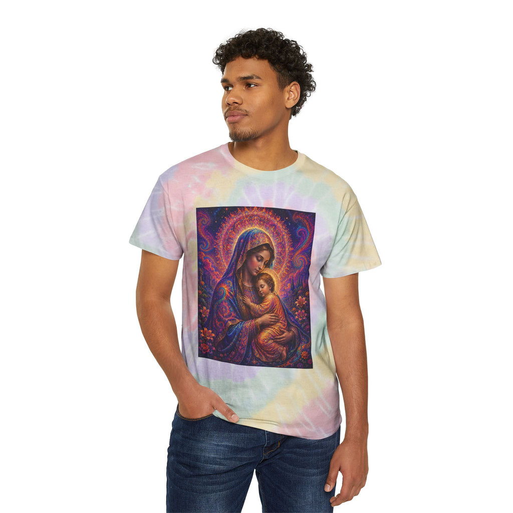 Divine Madonna Tie-Dye Spiral