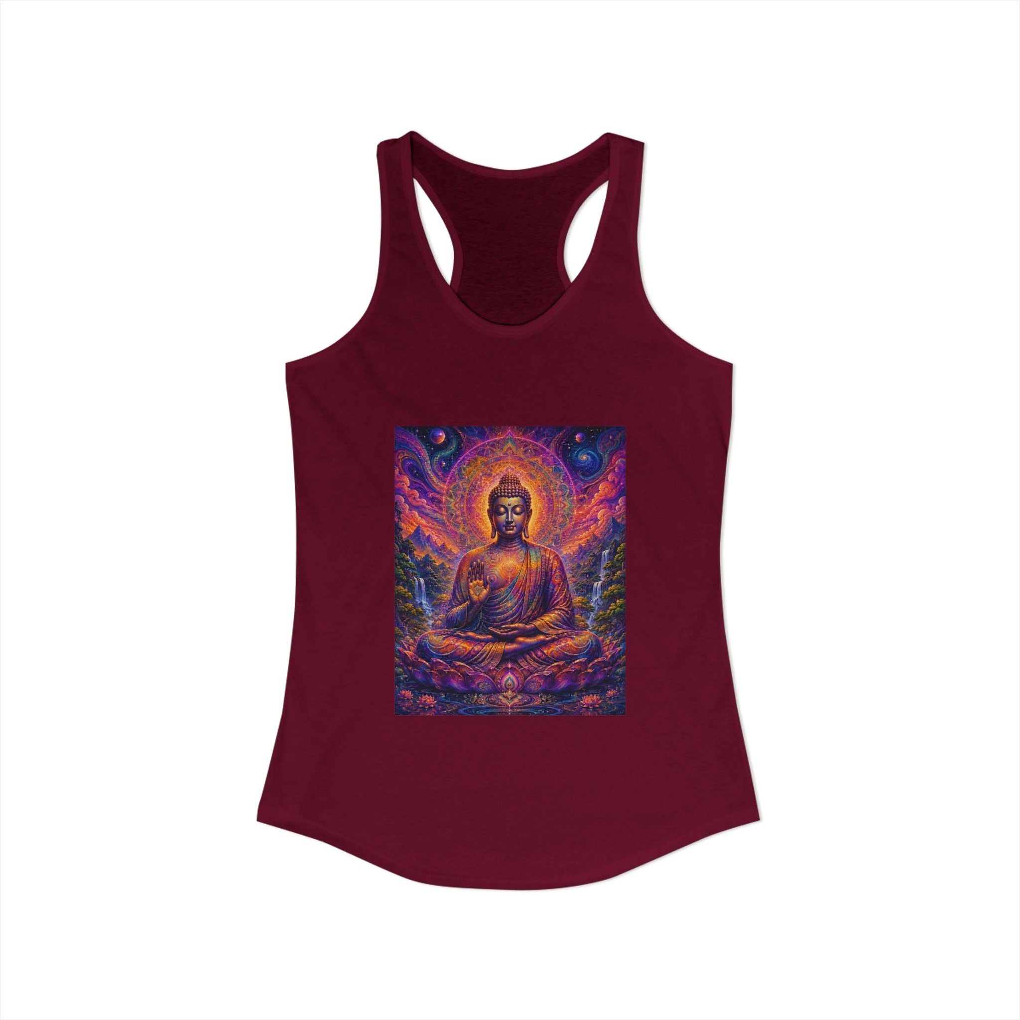 Cosmic Buddha Women's Racerback Tank