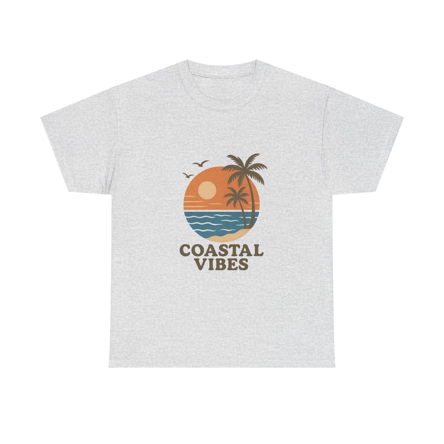 Coastal Vibes Unisex Heavy Cotton Tee