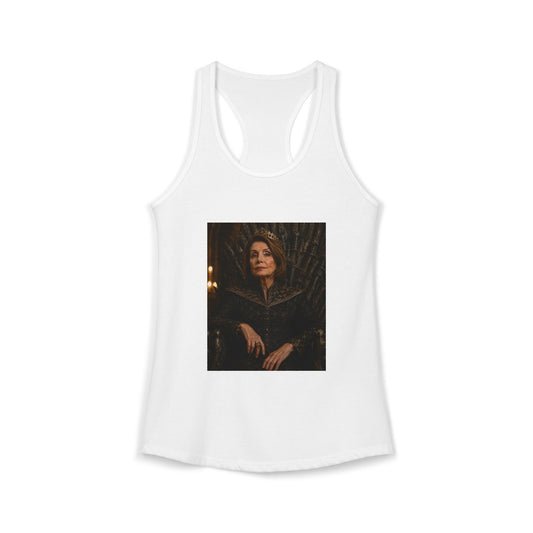Pelosi Queen Throne Women's Racerback Tank