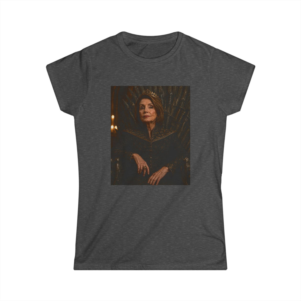 Pelosi Queen Throne Women's Tee - Political Parody