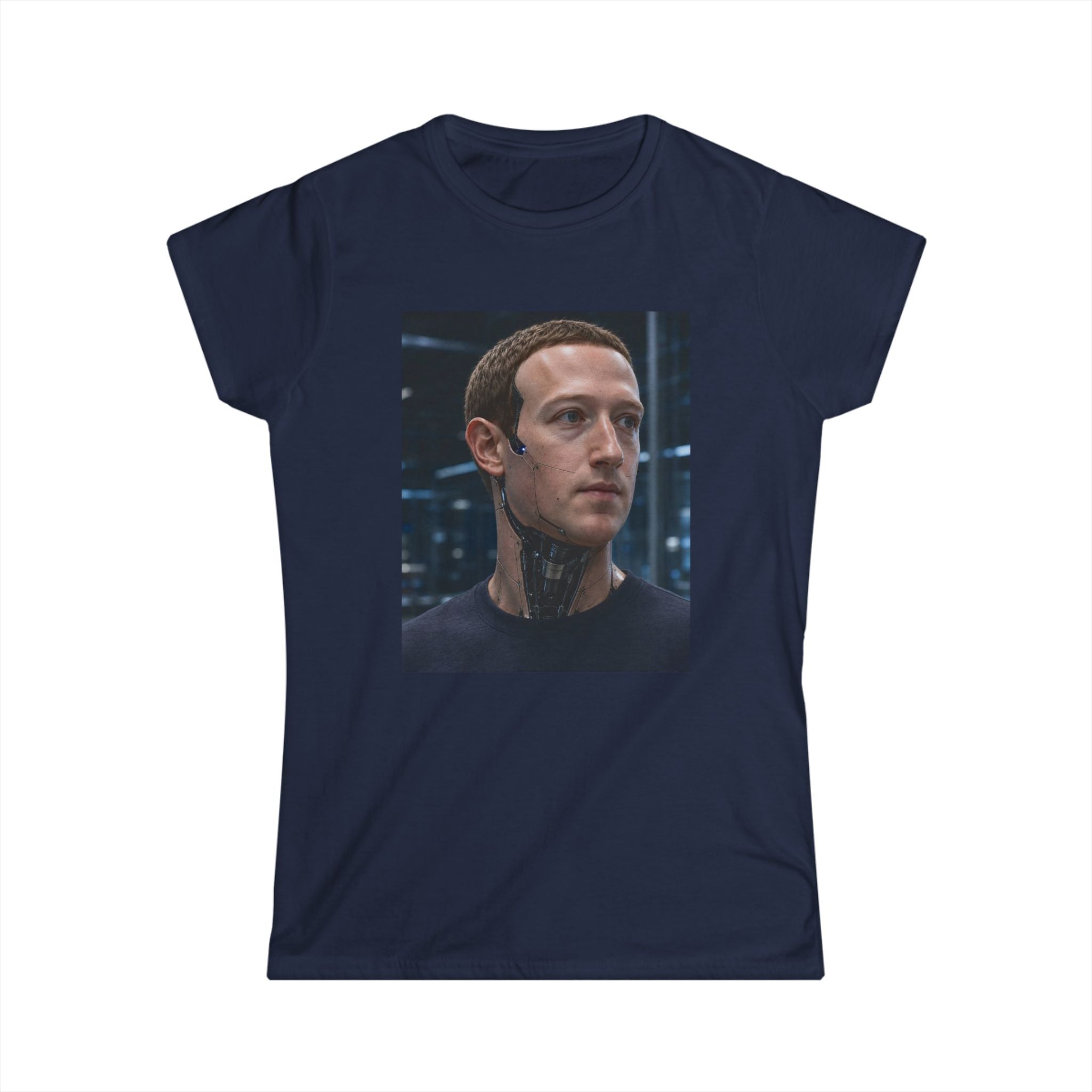 Zuckerberg Android Women's Tee - Political Parody