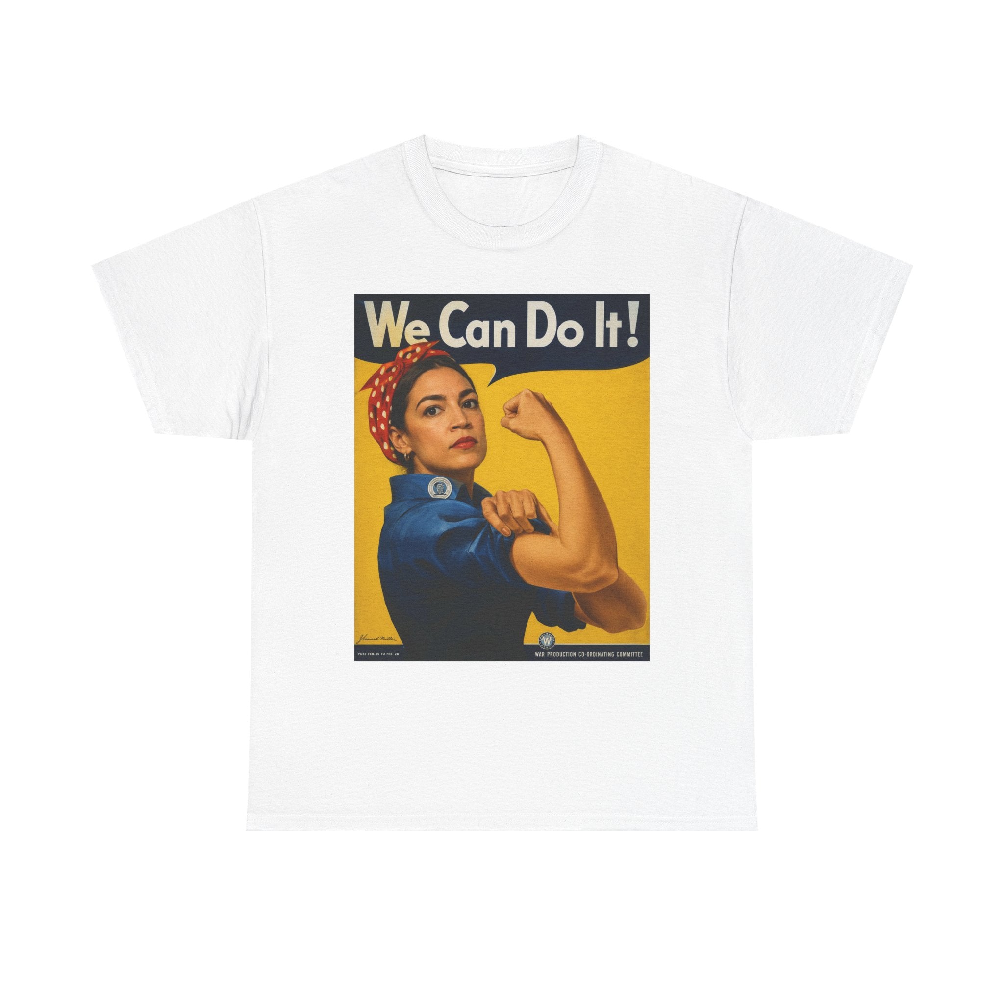 AOC We Can Do It Shirt - Rosie Riveter Feminist T-Shirt - Progressive Gift
