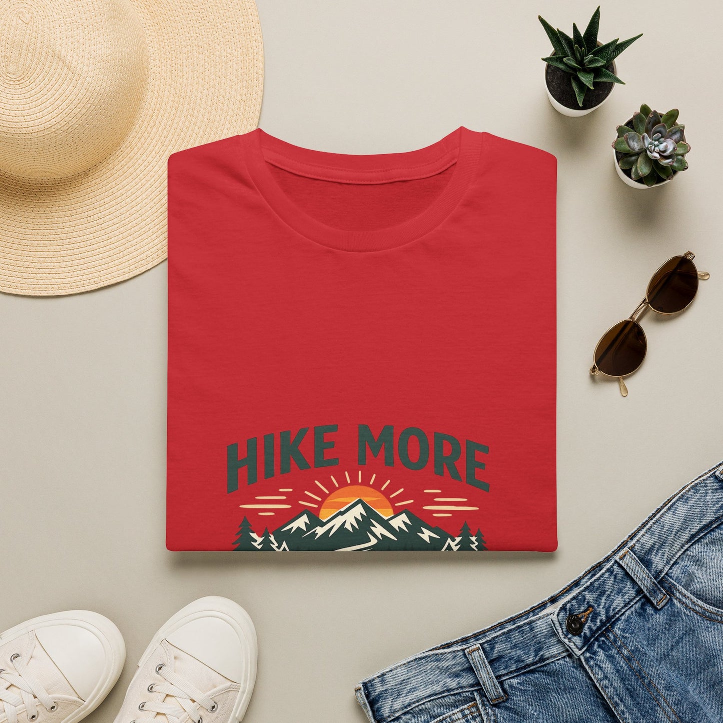 Hike More Worry Less T-Shirt