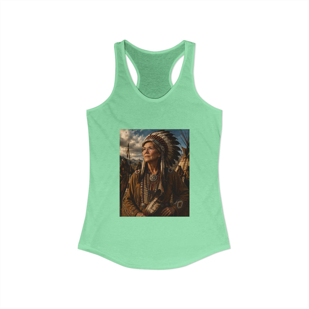 Elizabeth Warren Chief Women's Racerback Tank