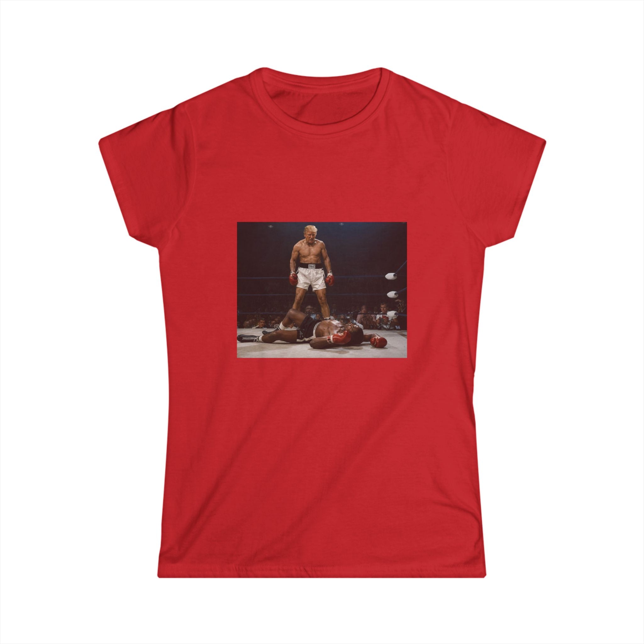 Trump Knockout Women's Tee - Political Parody