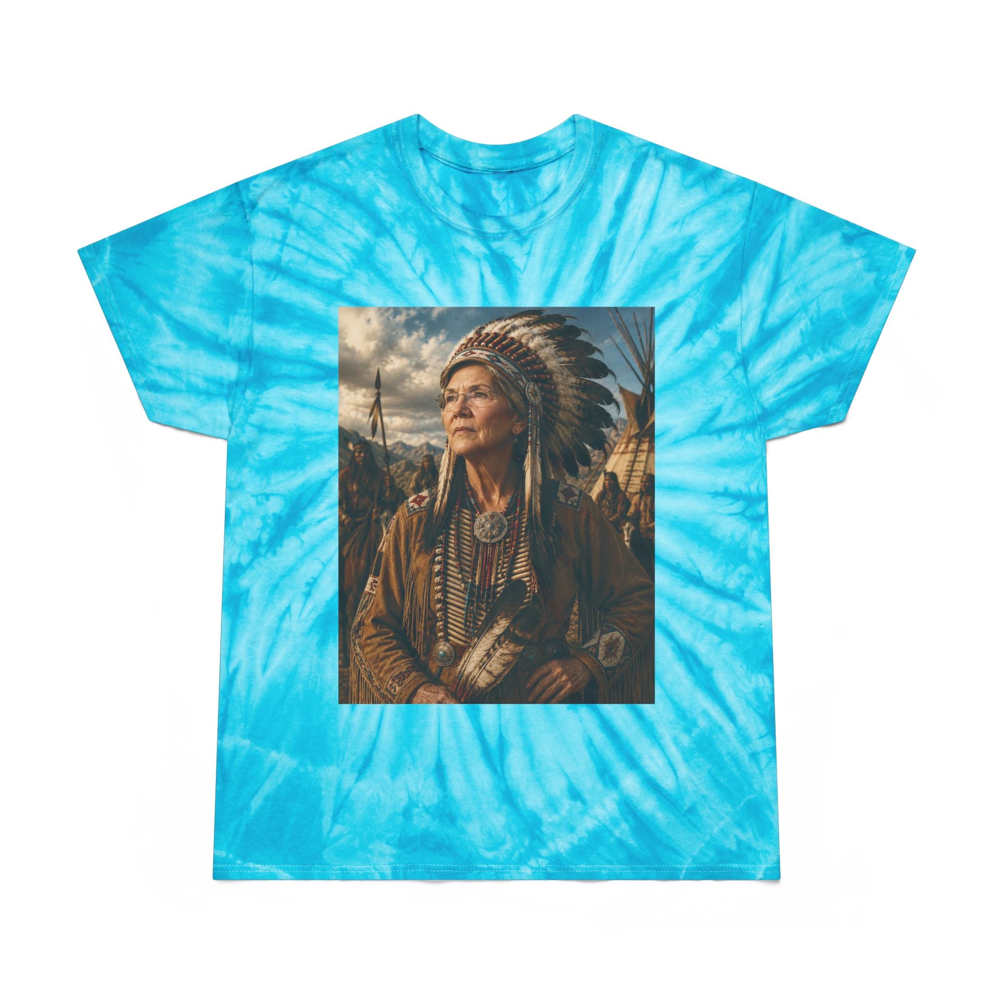 Elizabeth Warren Chief Tie-Dye Cyclone Tee