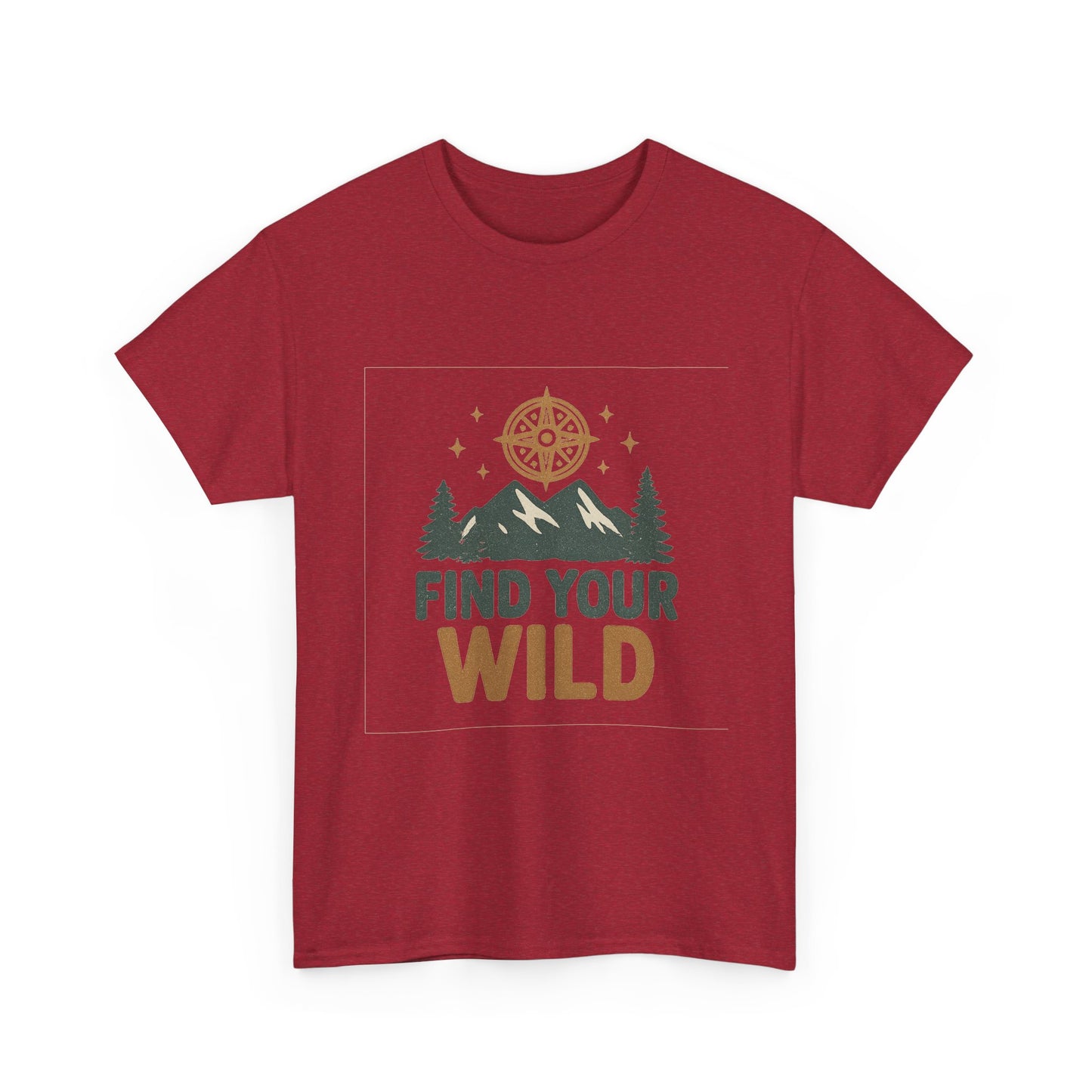 Find Your Wild Unisex Heavy Cotton Tee