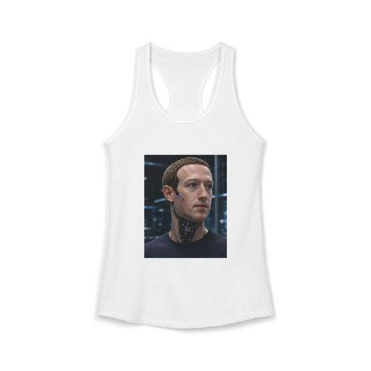 Zuckerberg Android Women's Racerback Tank