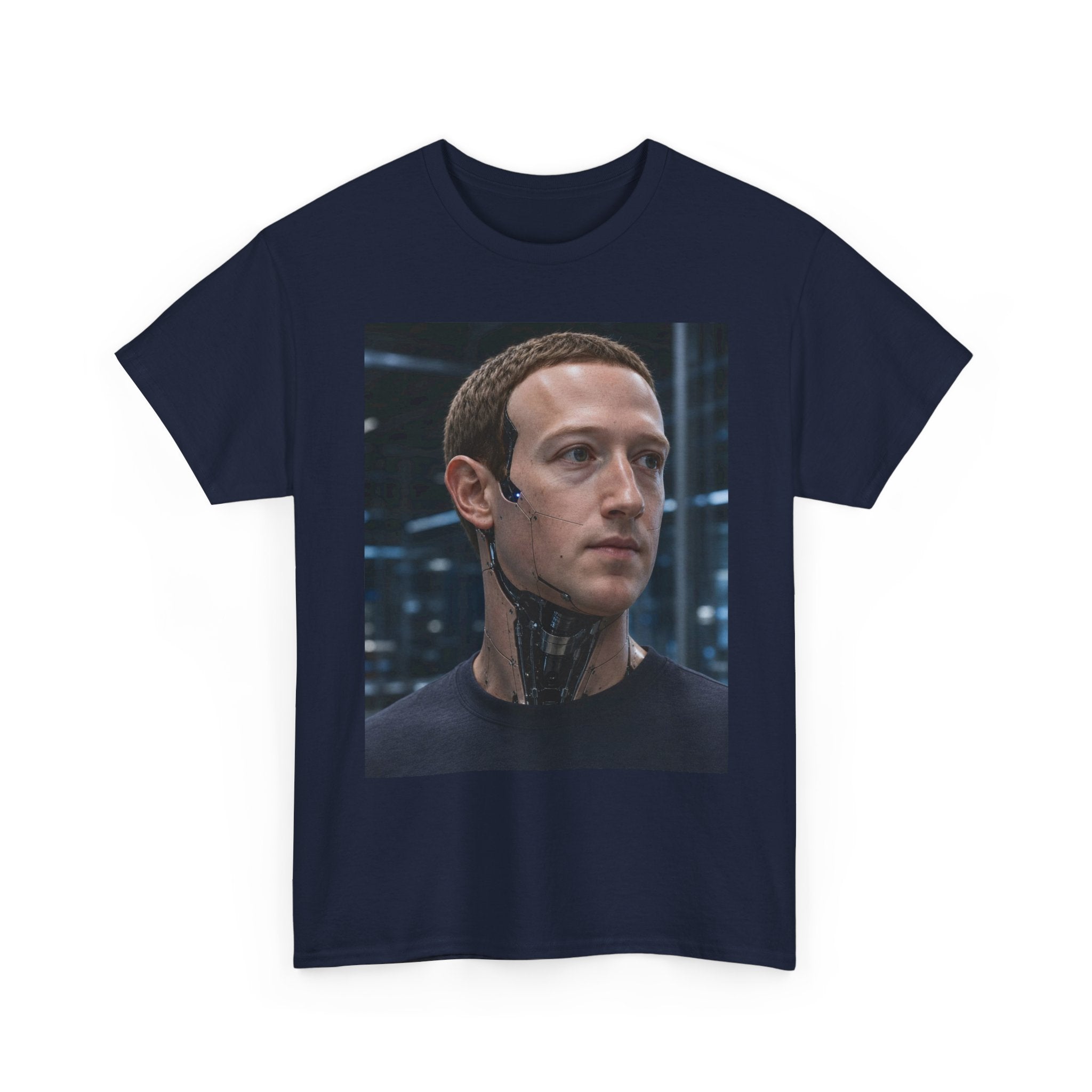 Zuckerberg Robot Shirt - Android Parody T-Shirt - Funny Tech Gift