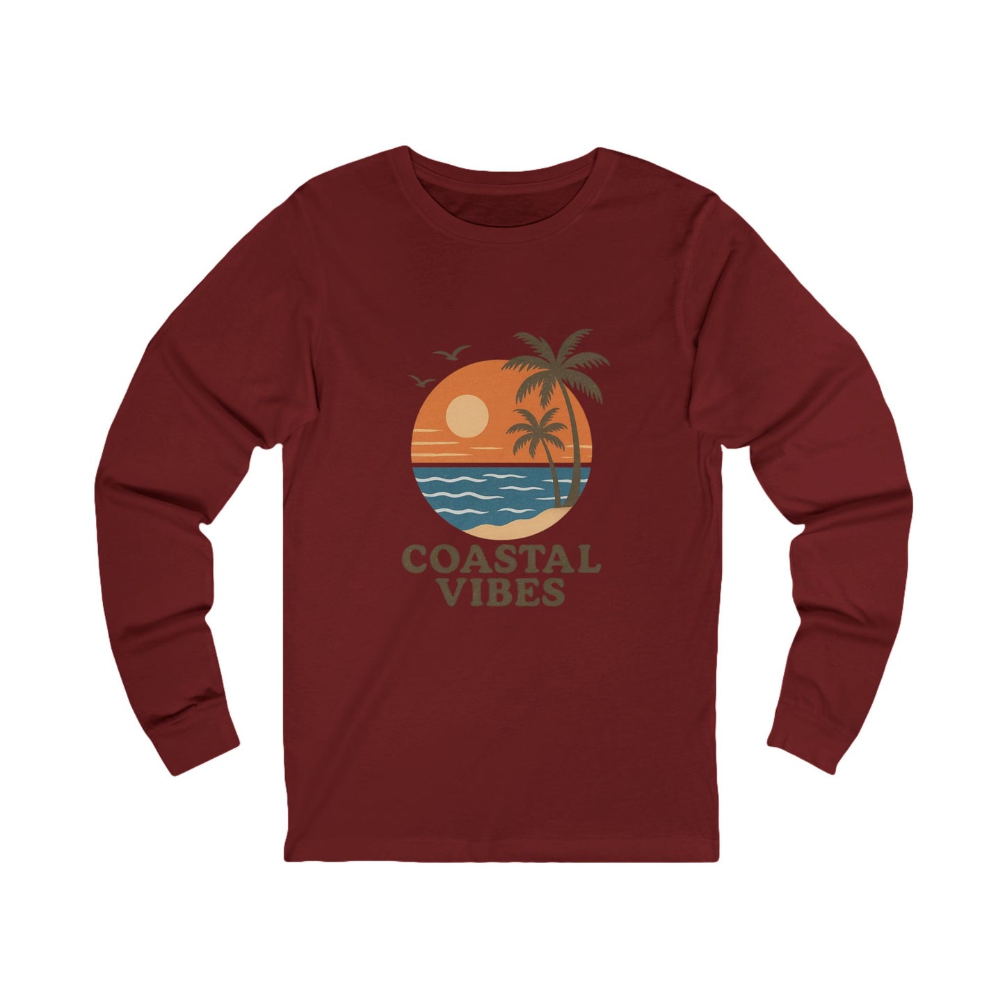 Coastal Vibes Unisex Long Sleeve Tee