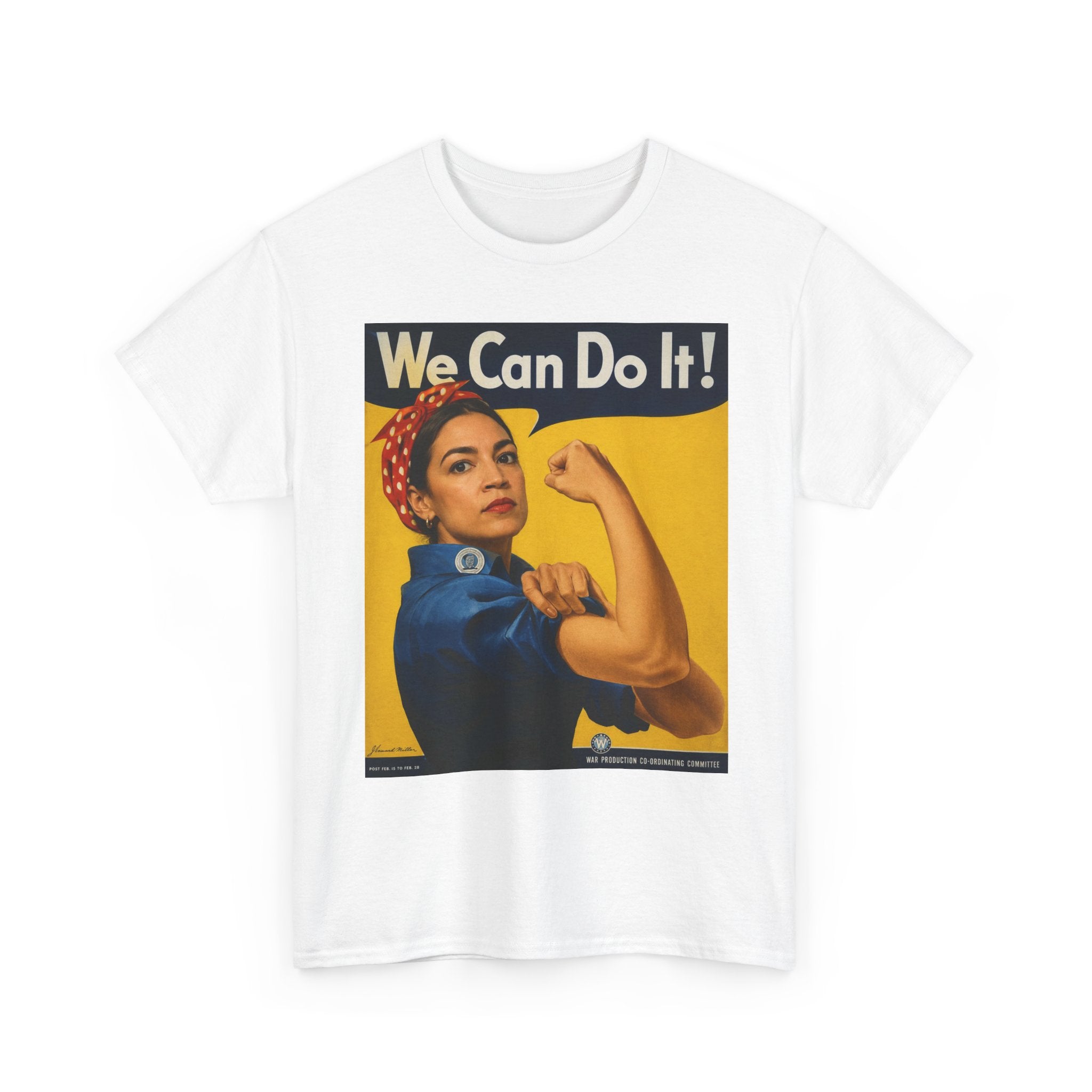 AOC We Can Do It Shirt - Rosie Riveter Feminist T-Shirt - Progressive Gift