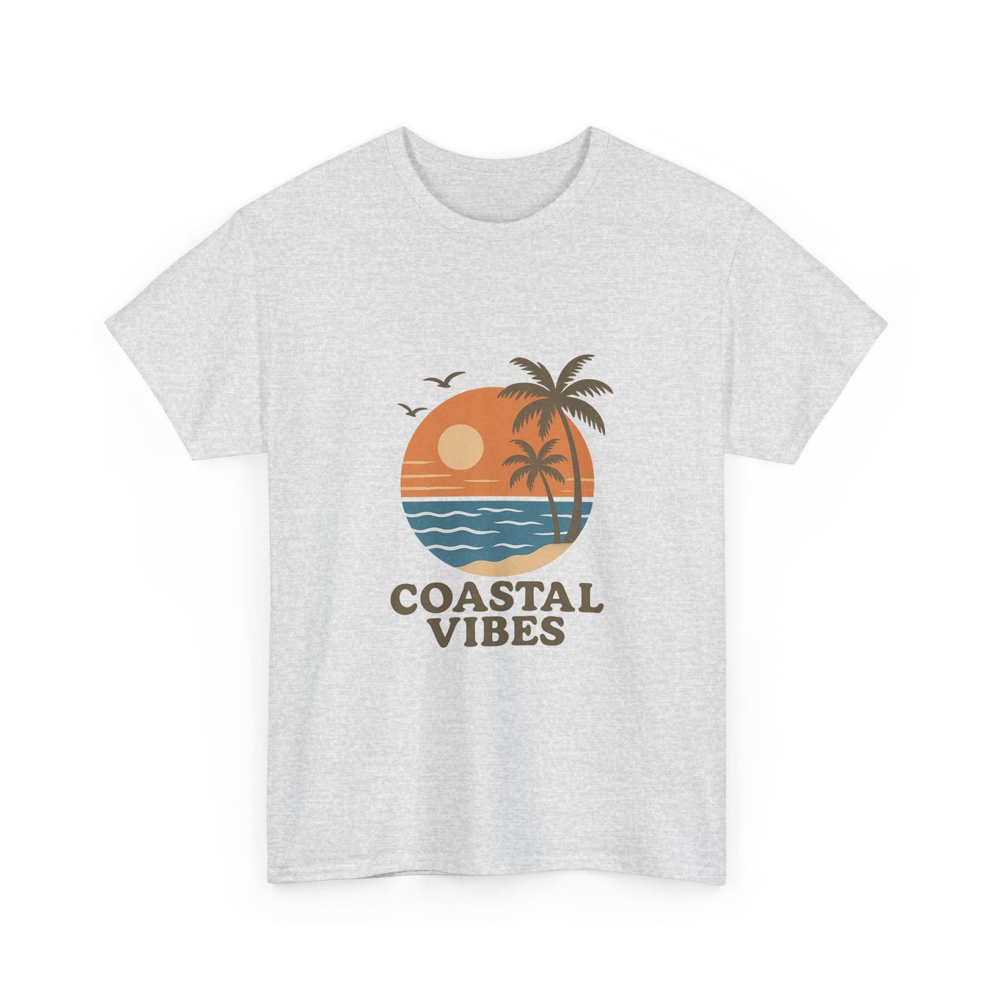 Coastal Vibes Unisex Heavy Cotton Tee