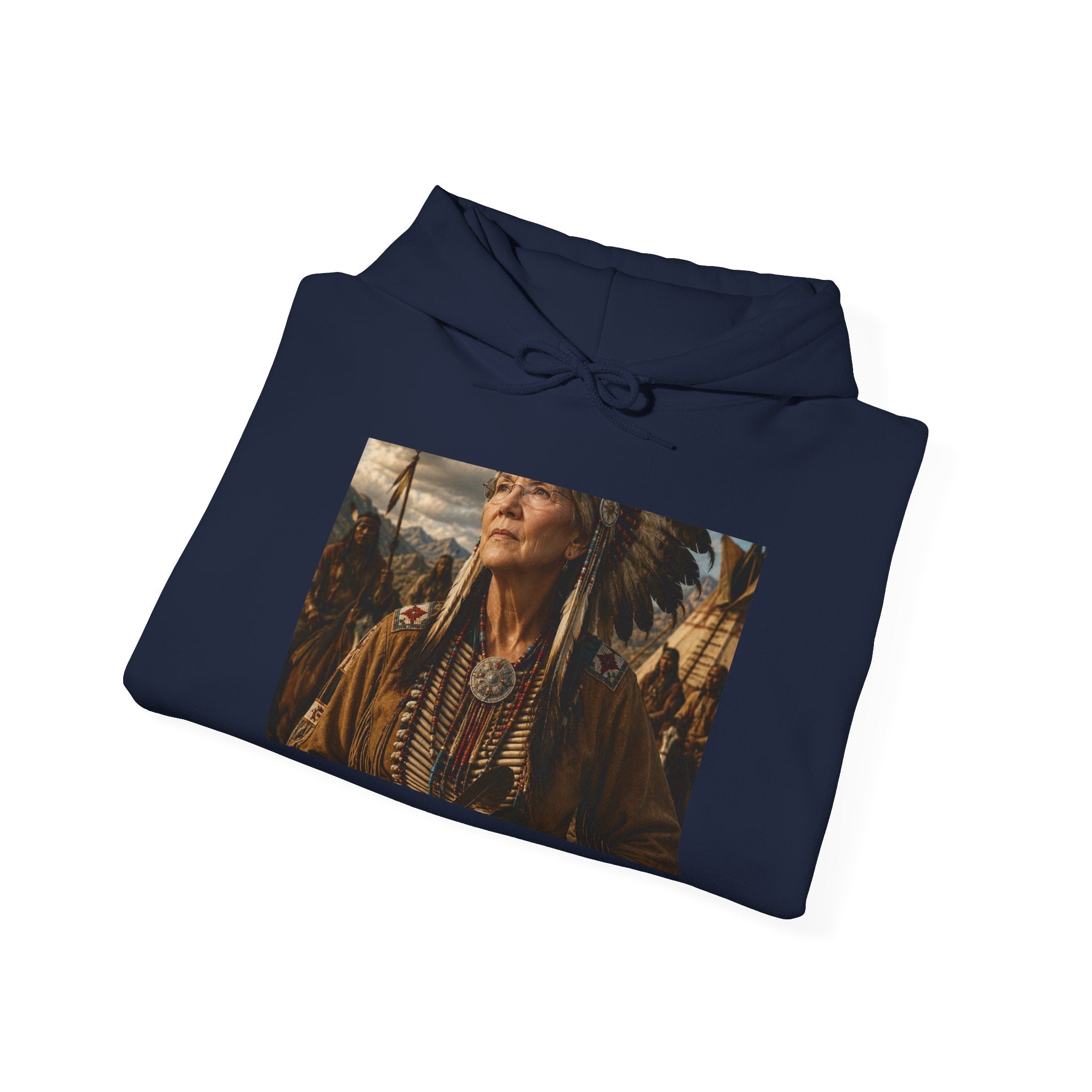 Elizabeth Warren Chief Hoodie - Political Parody Sweatshirt