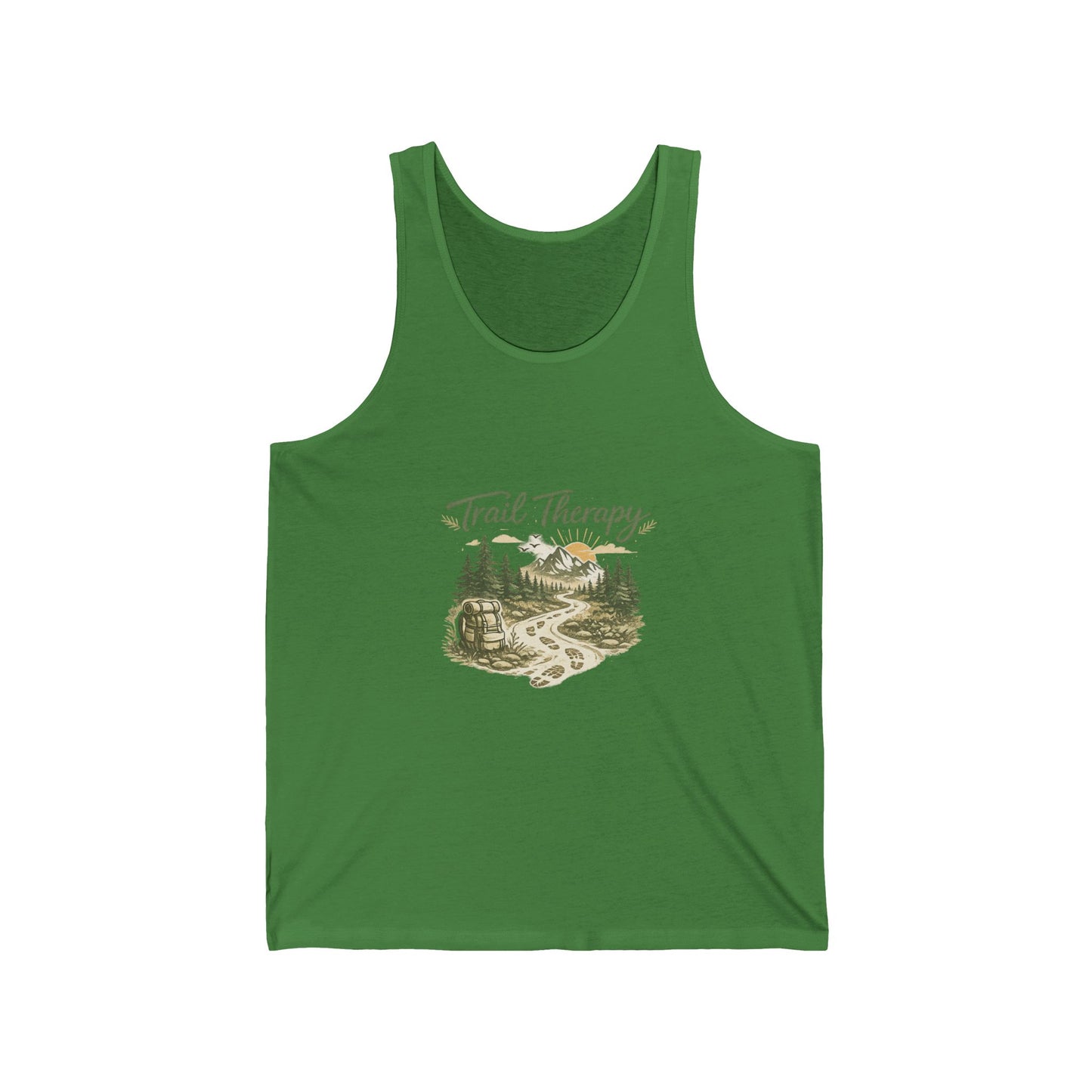 Trail Therapy Unisex Jersey Tank