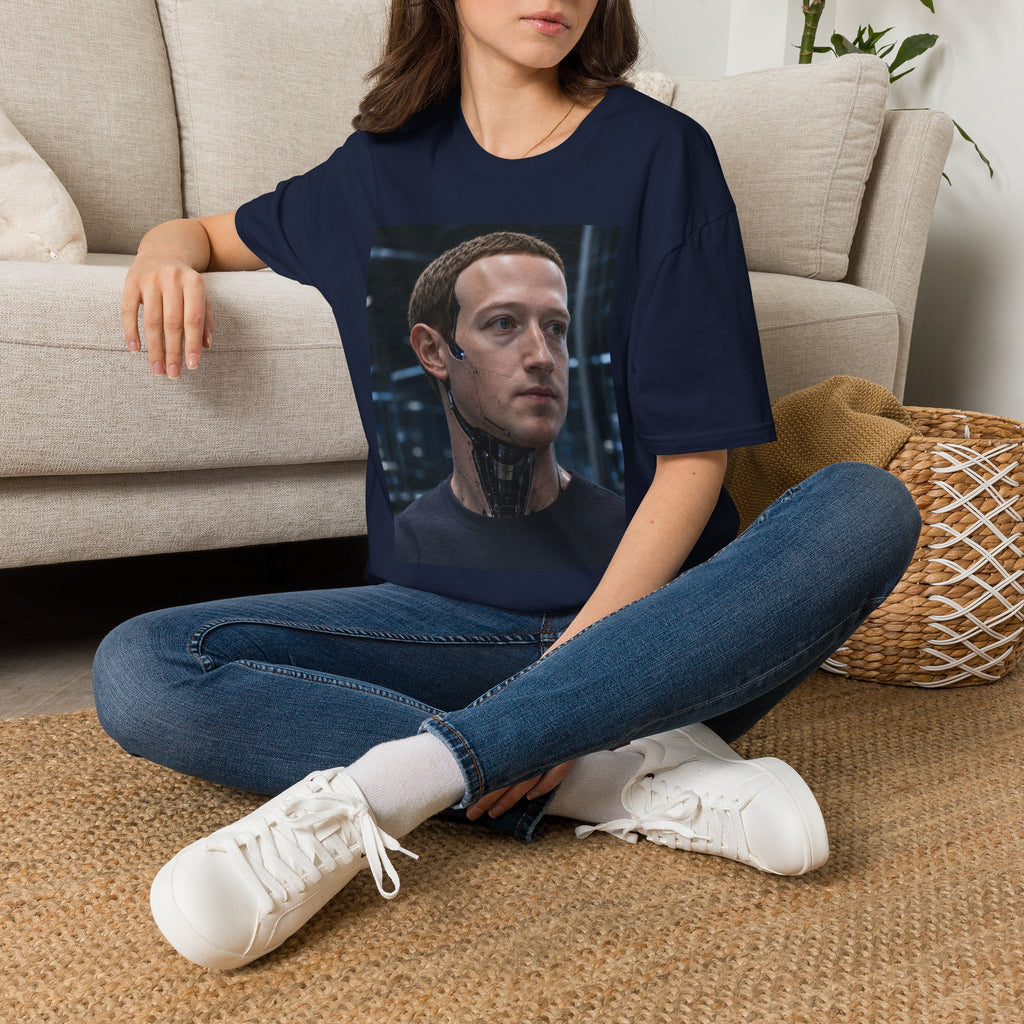 Zuckerberg Android T-Shirt - Political Parody Tee