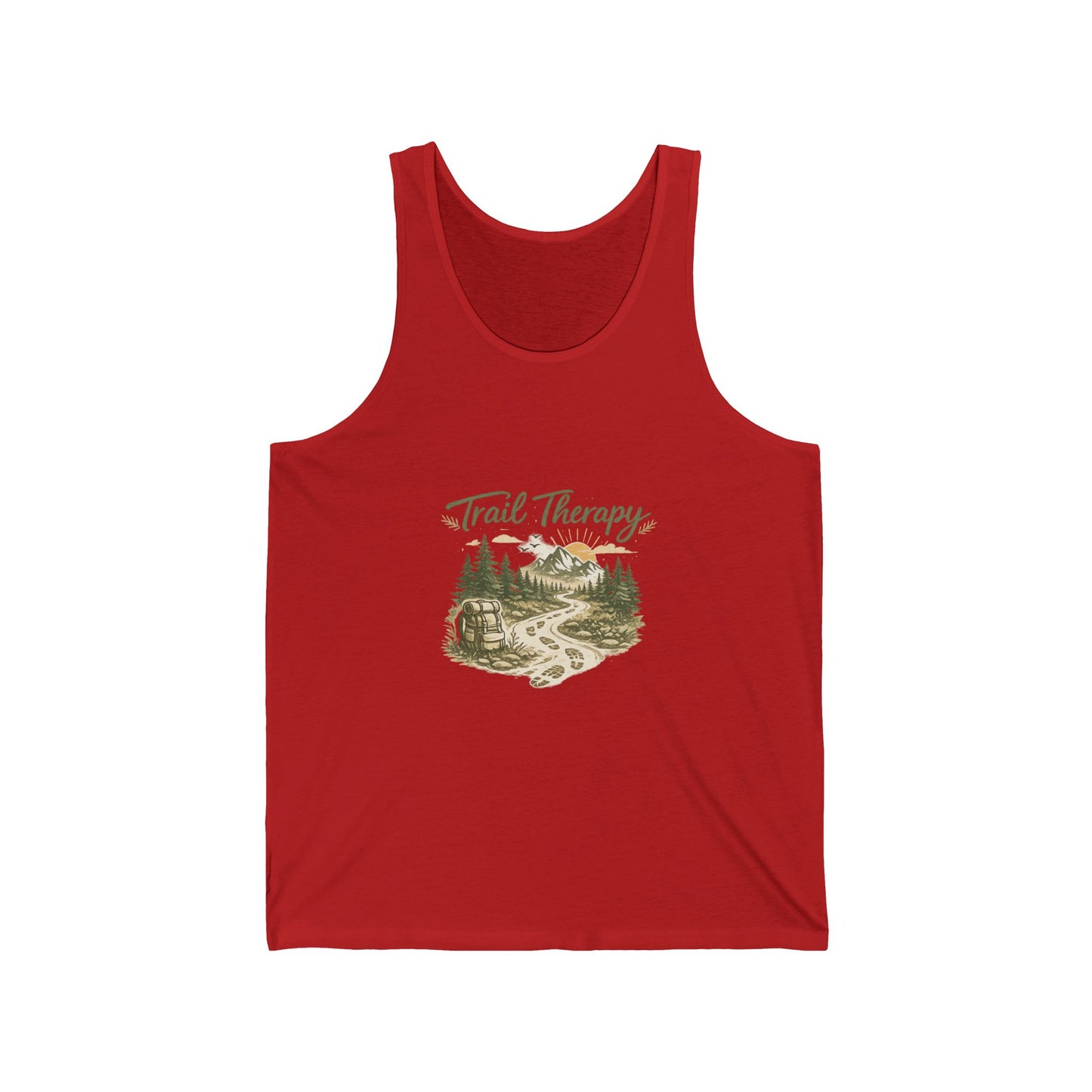 Trail Therapy Unisex Jersey Tank