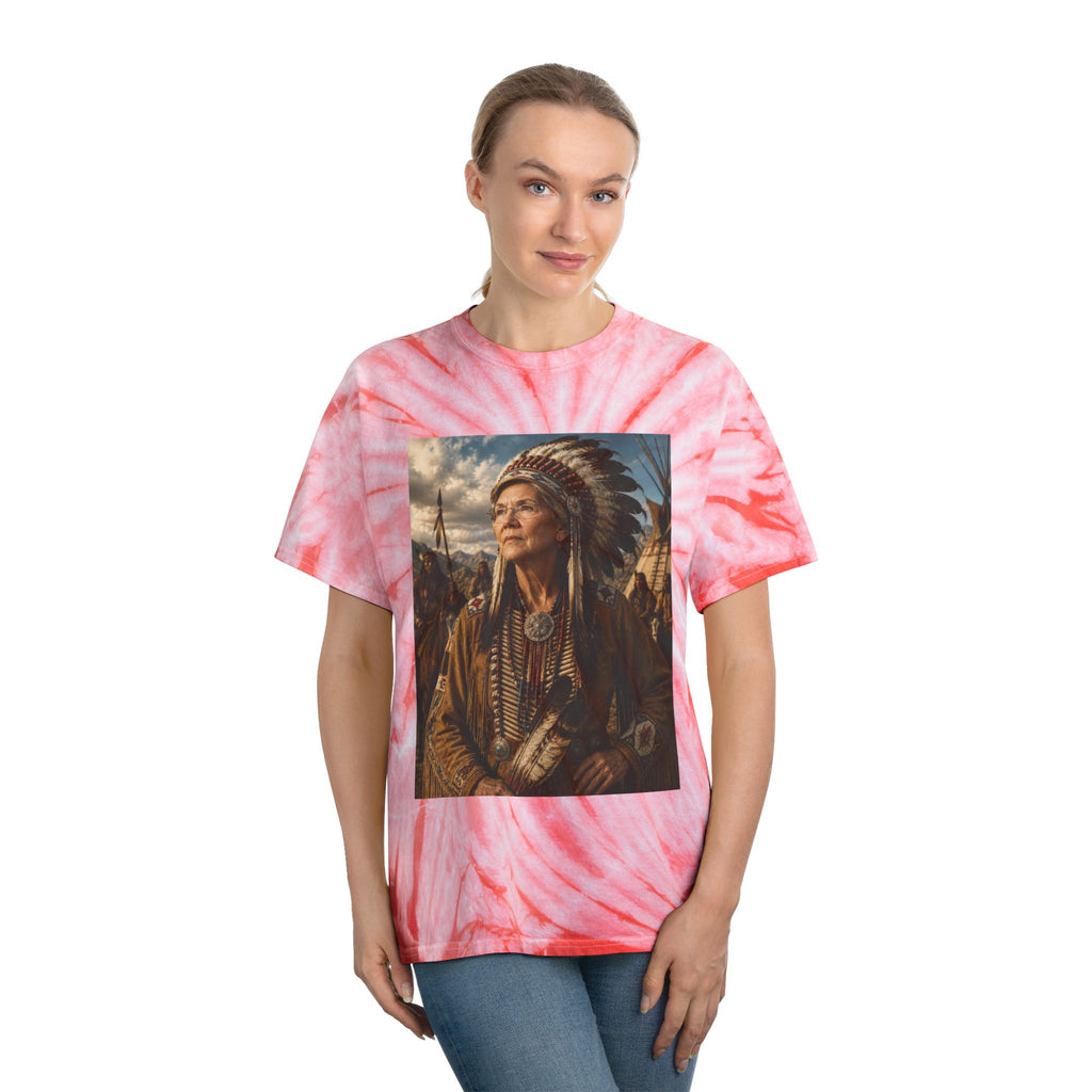Elizabeth Warren Chief Tie-Dye Cyclone Tee