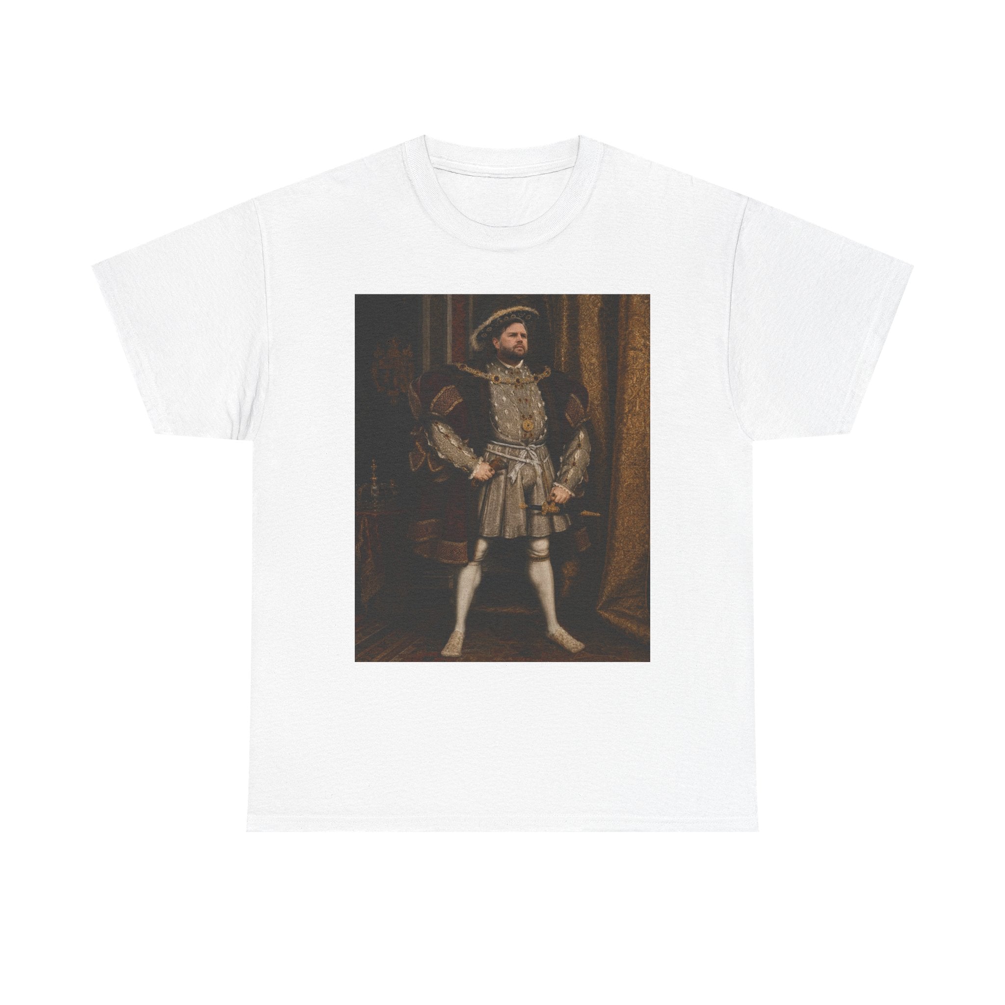 JD Vance King Shirt - Henry VIII Parody T-Shirt - Funny Political Gift