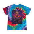 Psychedelic Crucifixion Tie-Dye Spiral Tee