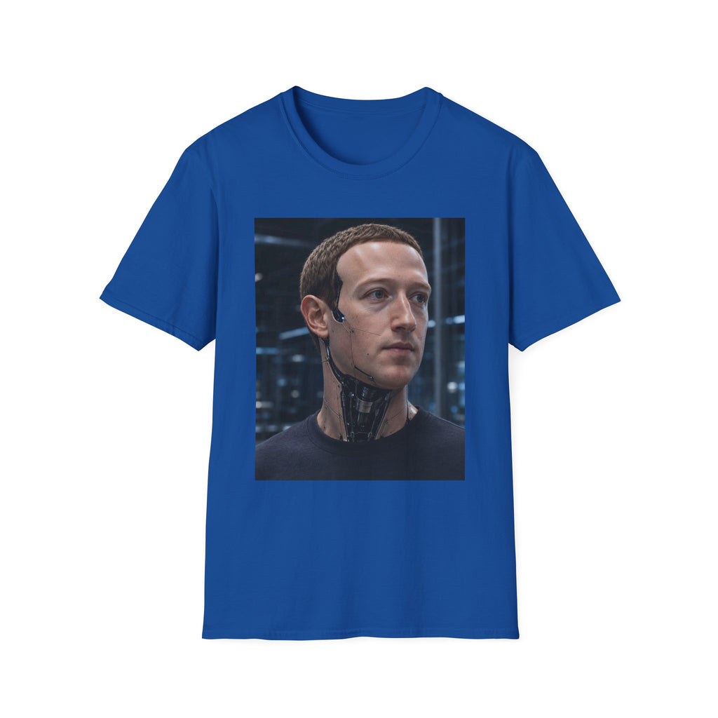 Zuckerberg Android T-Shirt - Political Parody Tee