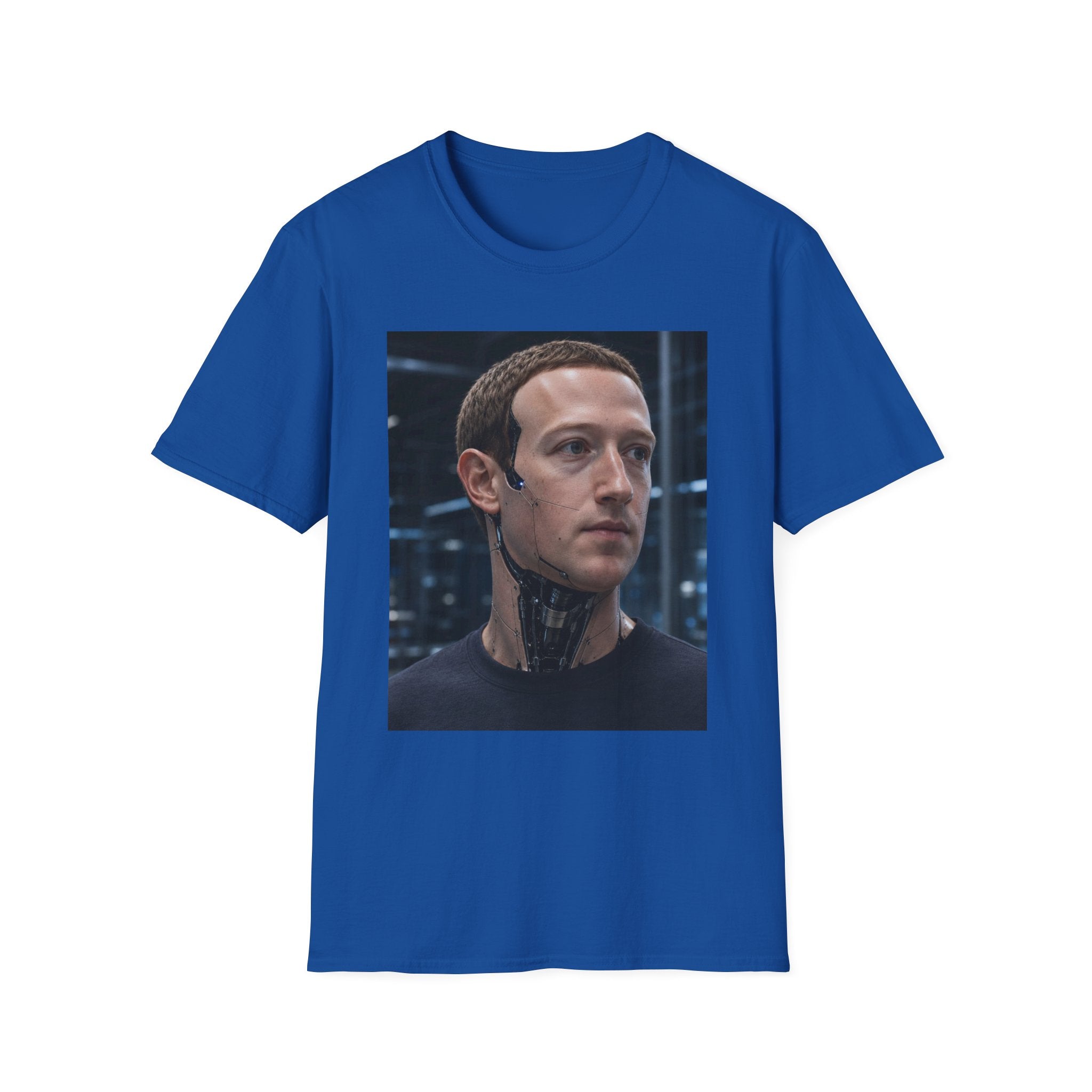 Zuckerberg Android T-Shirt - Political Parody Tee