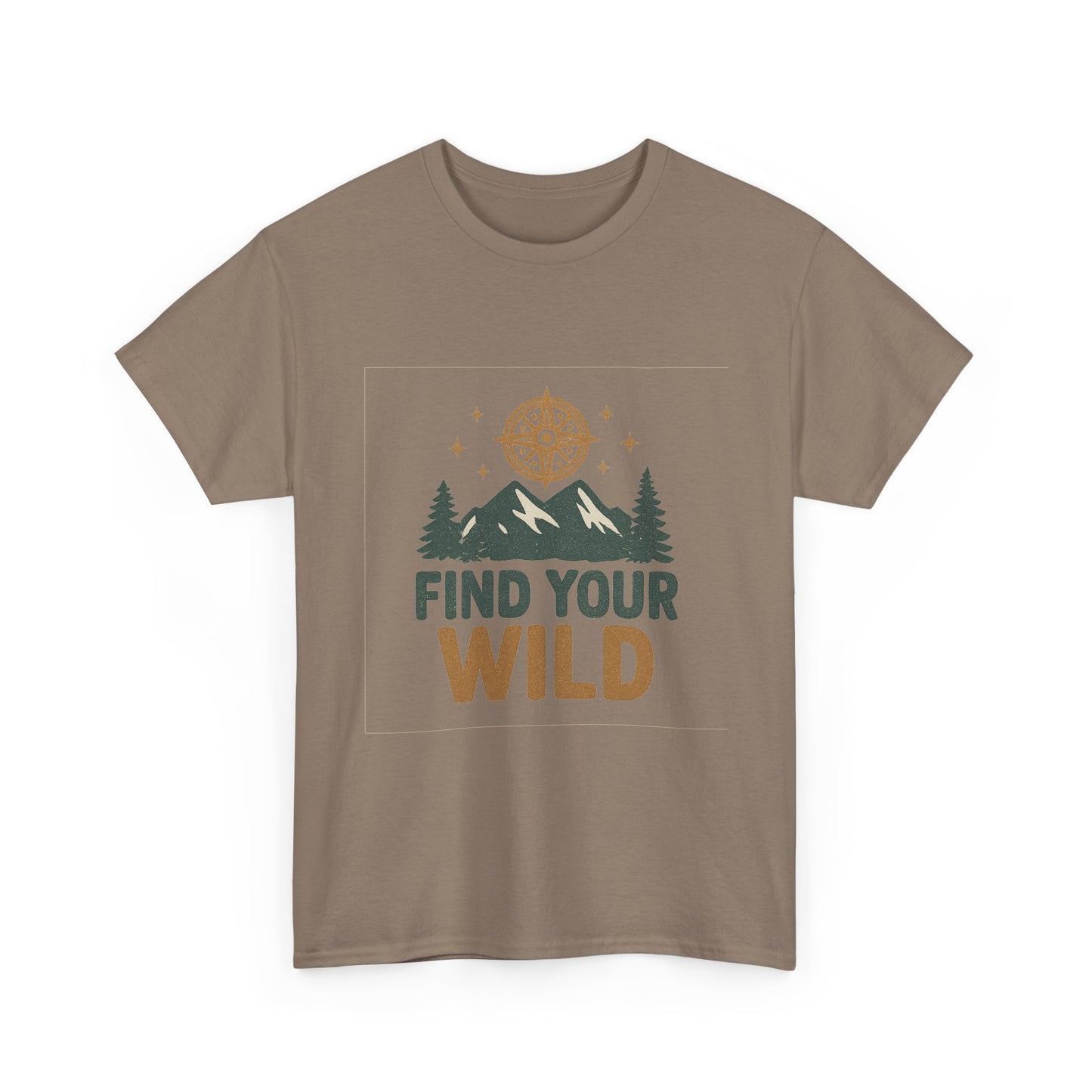 Find Your Wild Unisex Heavy Cotton Tee