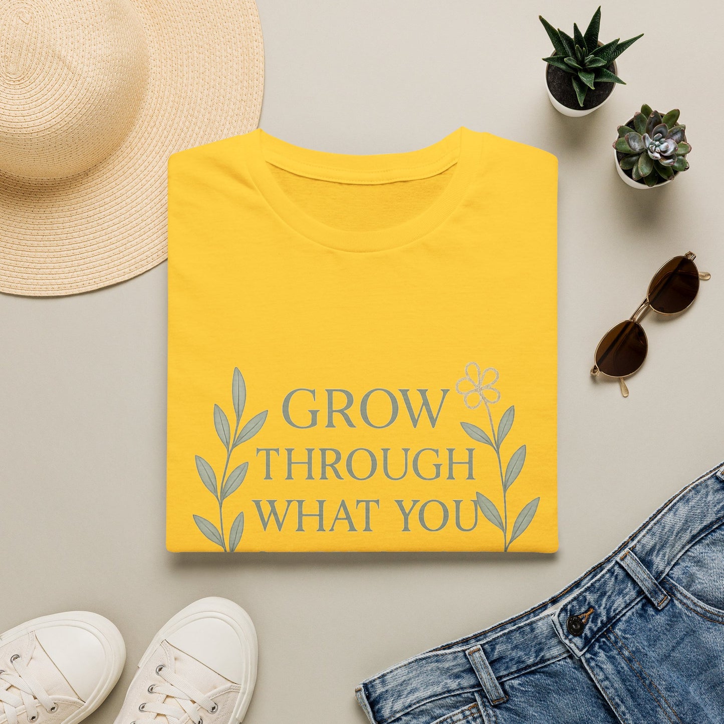Grow Through What You Go Through T-Shirt