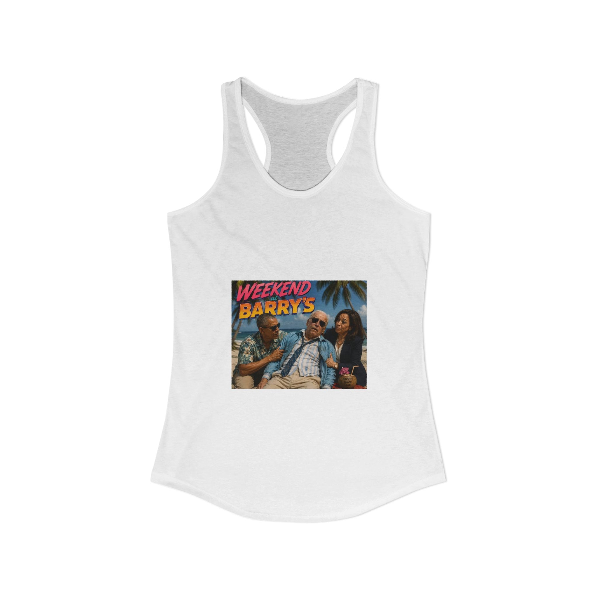 Weekend at Barrys Women's Racerback Tank