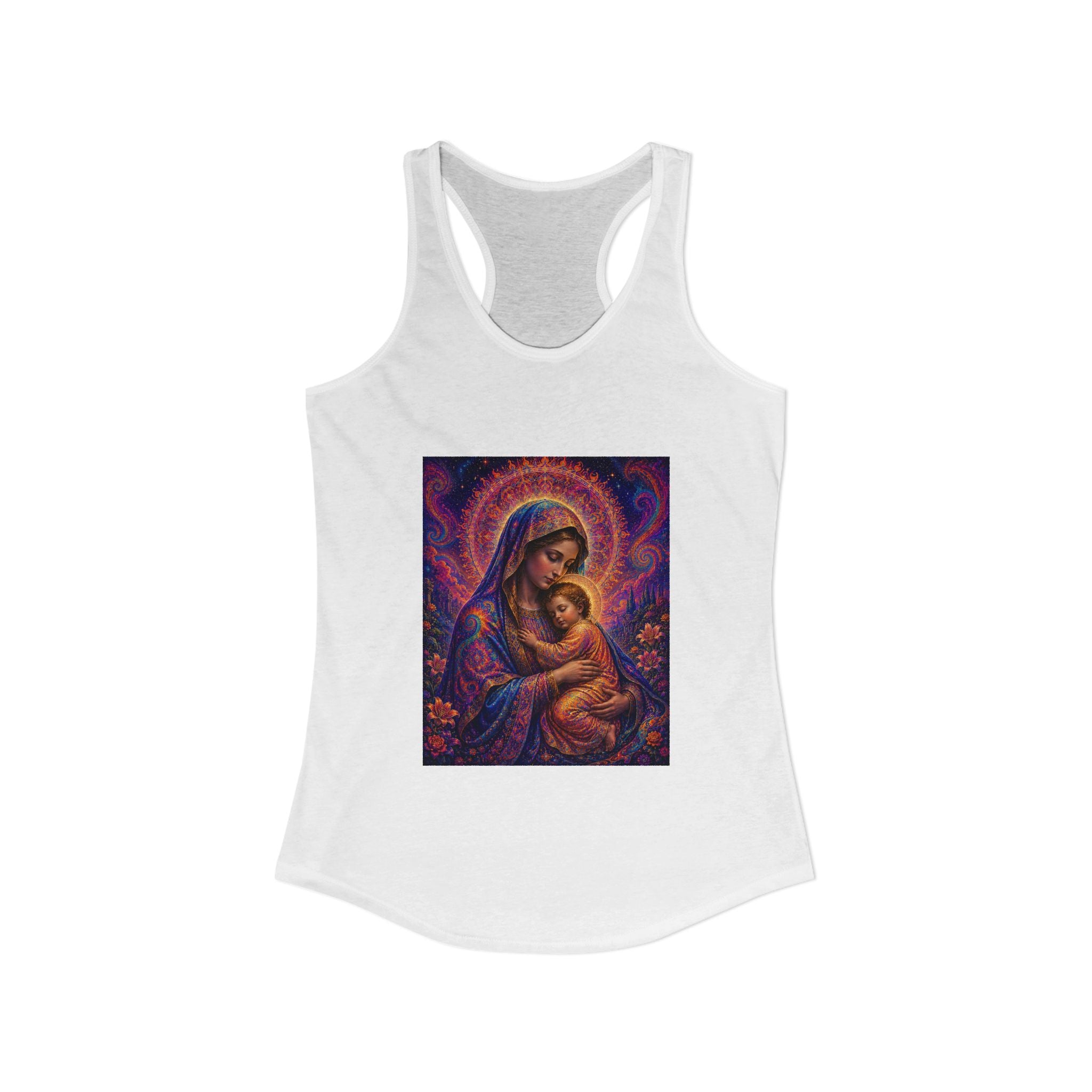 Divine Madonna Women's Racerback Tank