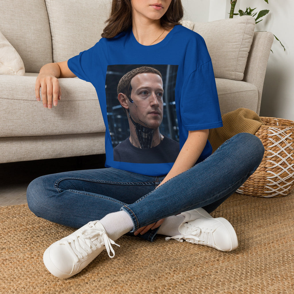 Zuckerberg Android T-Shirt - Political Parody Tee