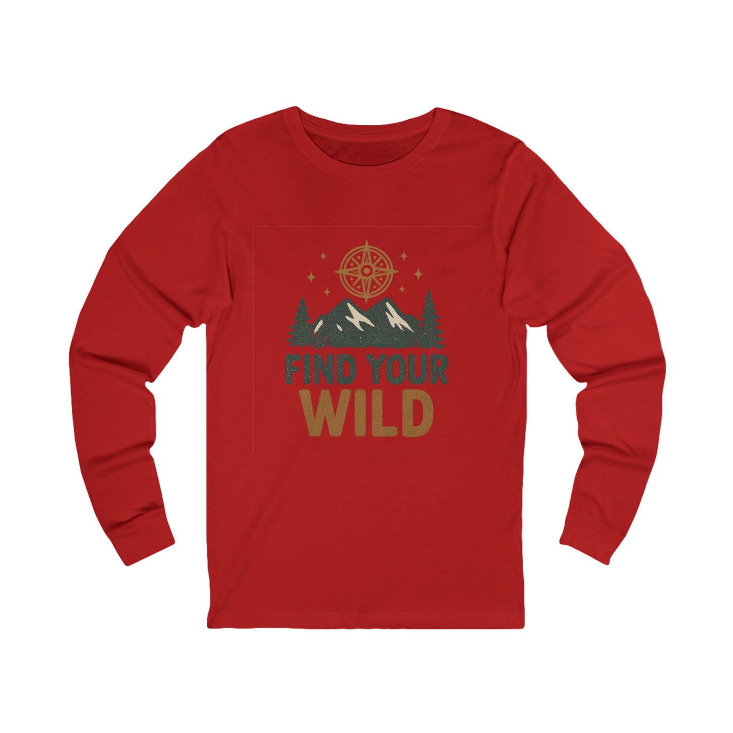 Find Your Wild Unisex Long Sleeve Tee