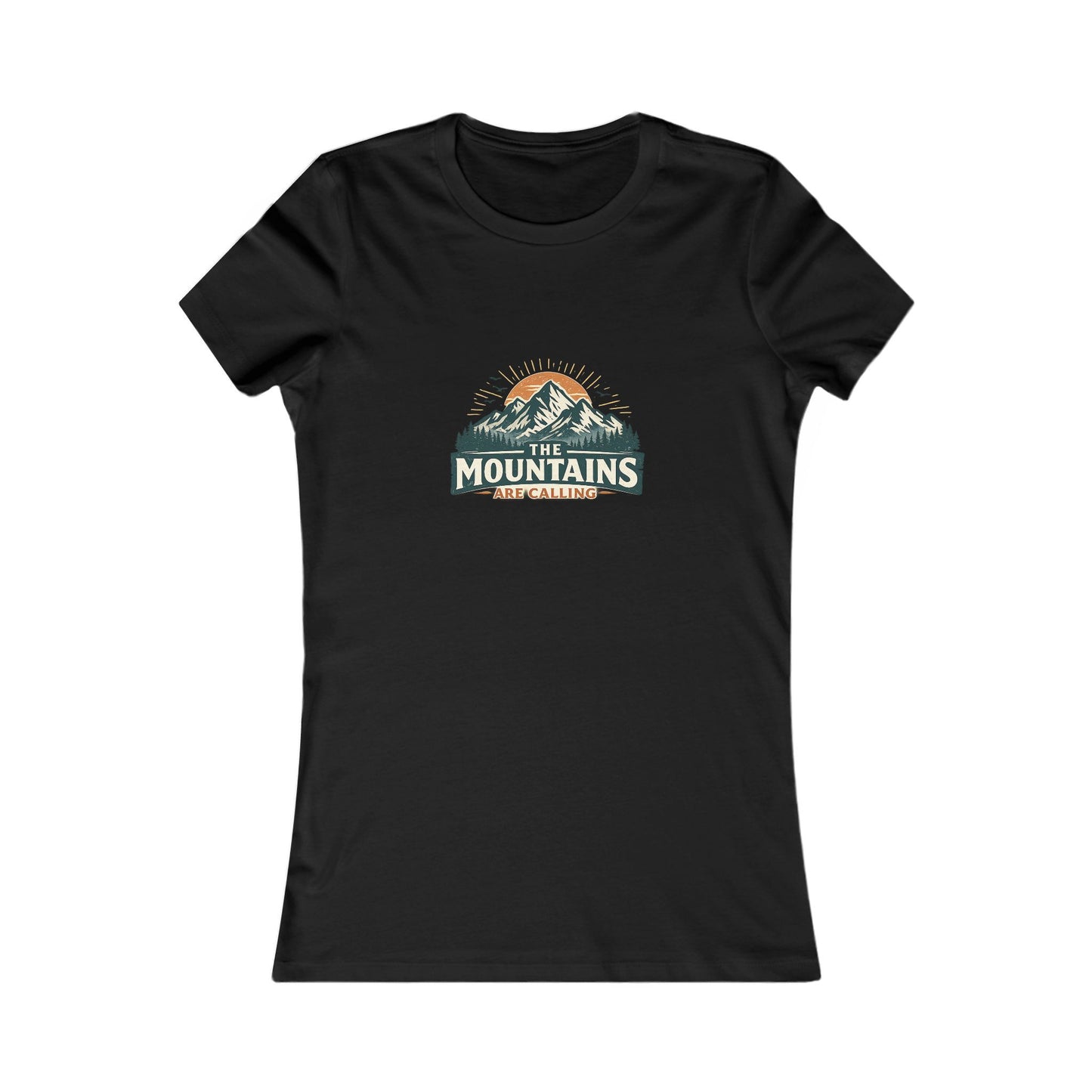 The Mountains Are Calling Women's Favorite Tee
