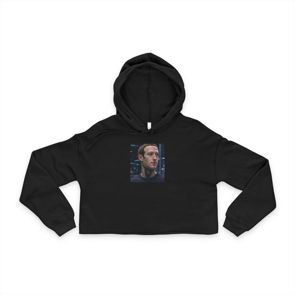 Zuckerberg Android Women's Crop Hoodie
