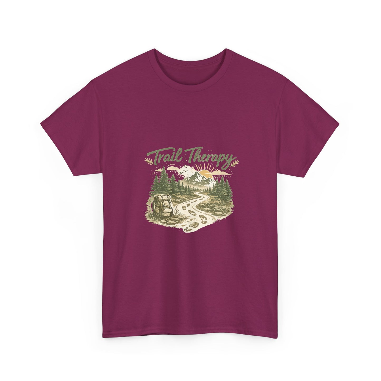 Trail Therapy Unisex Heavy Cotton Tee