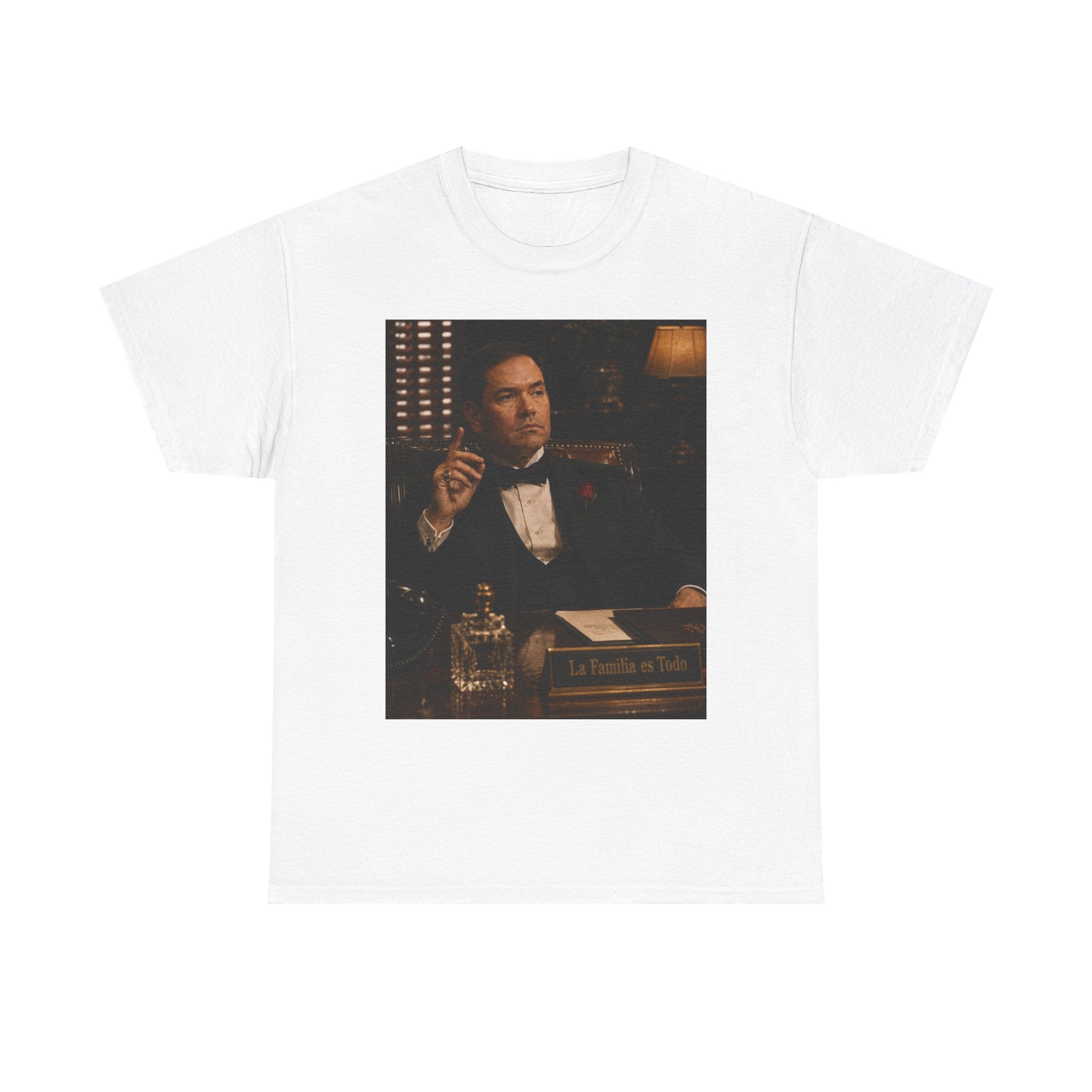 Marco Rubio Godfather Shirt - La Familia Es Todo - Funny Political T-Shirt