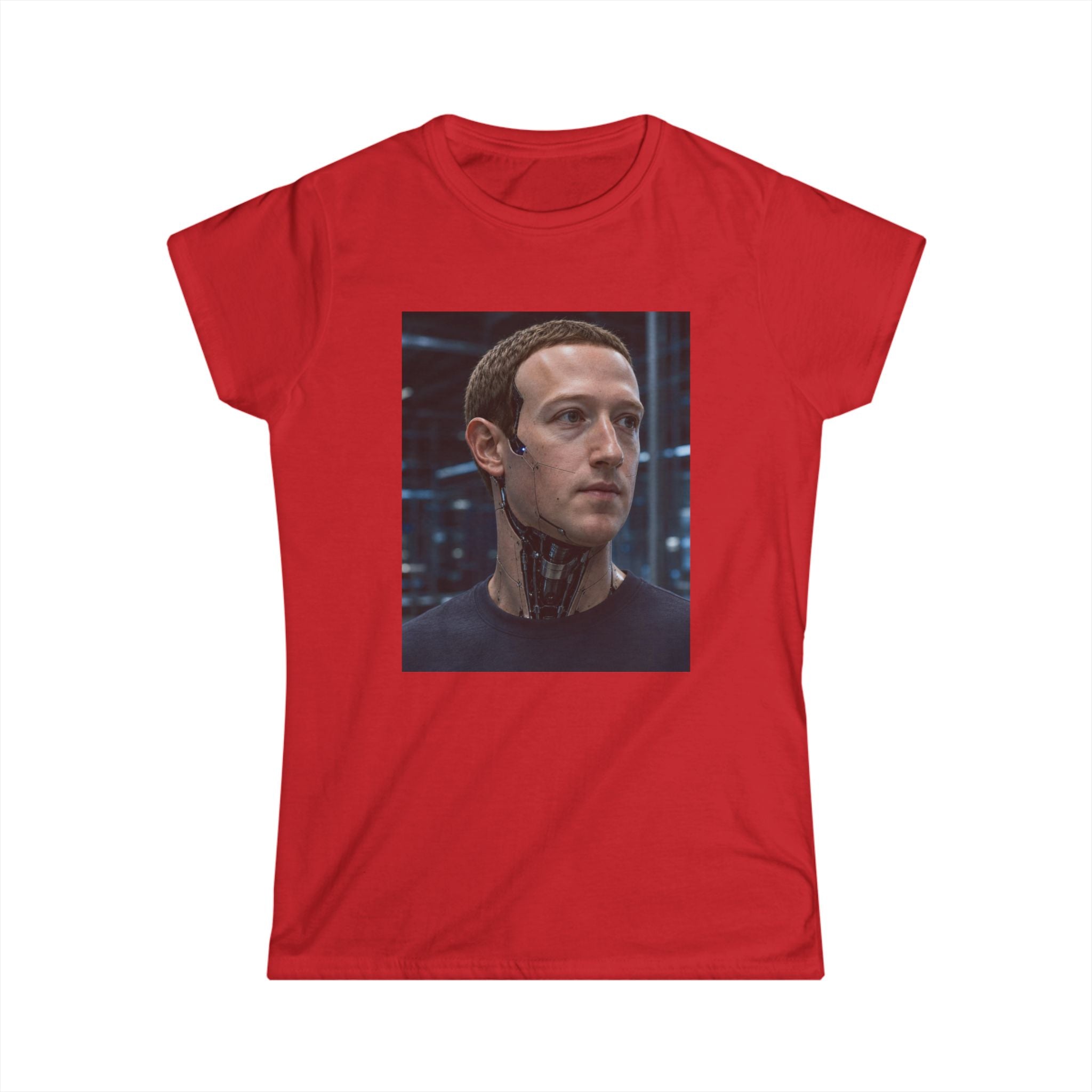 Zuckerberg Android Women's Tee - Political Parody